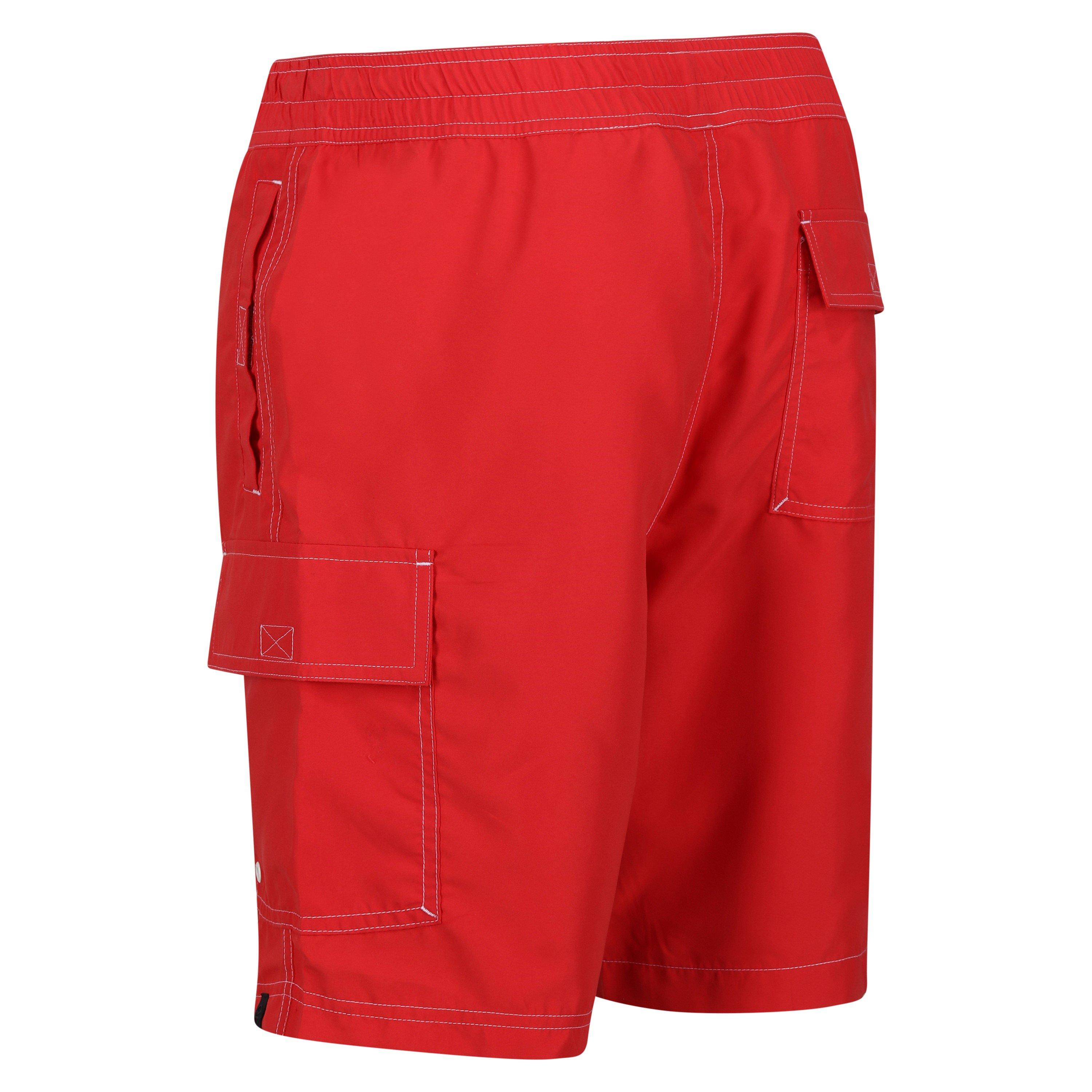 Rococco Red - Regatta - Hotham Board Swim Shorts - 2