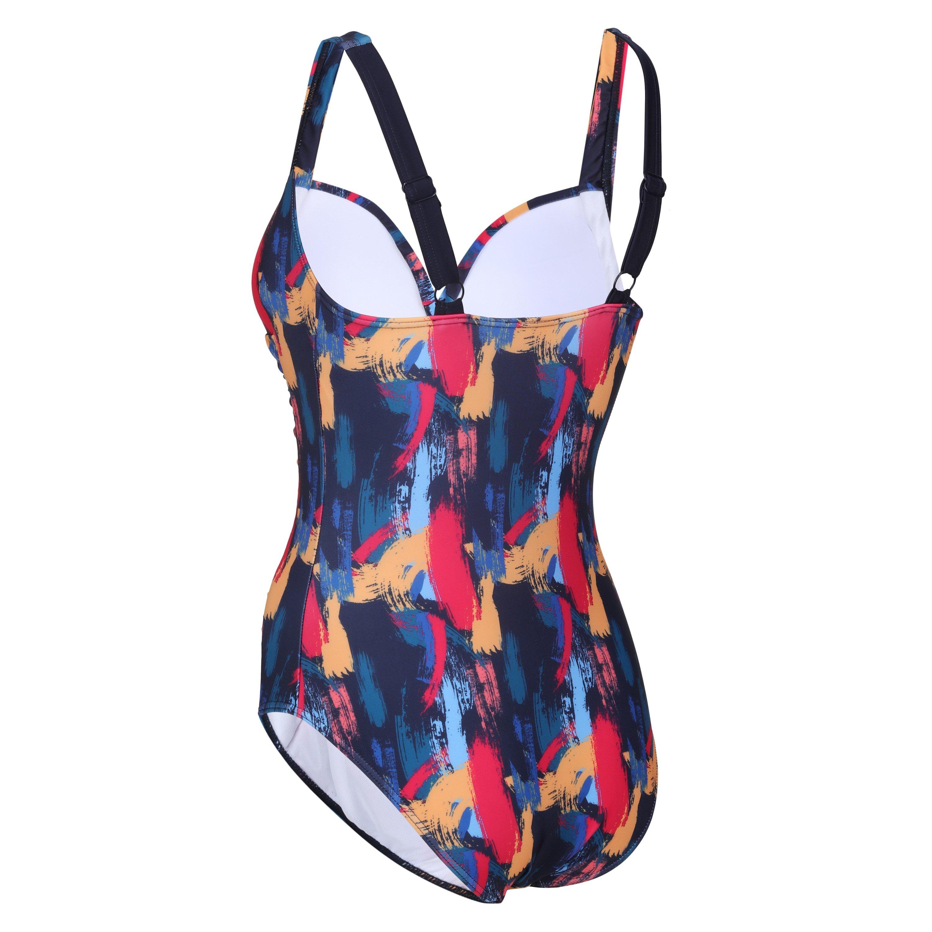 MarineblauBürstenstrich - Regatta - Women's Sakari One Piece Swimsuit - 2