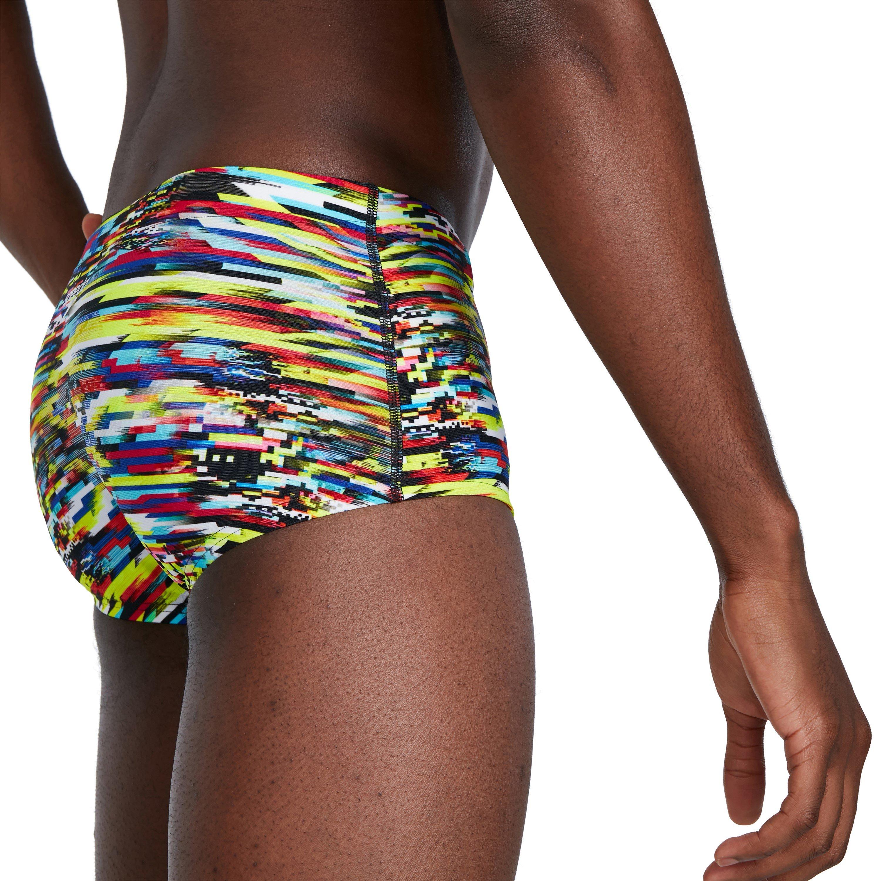 Žuta/Crvena - Speedo - Kaleidoscope 17cm Training Brief Mens - 4