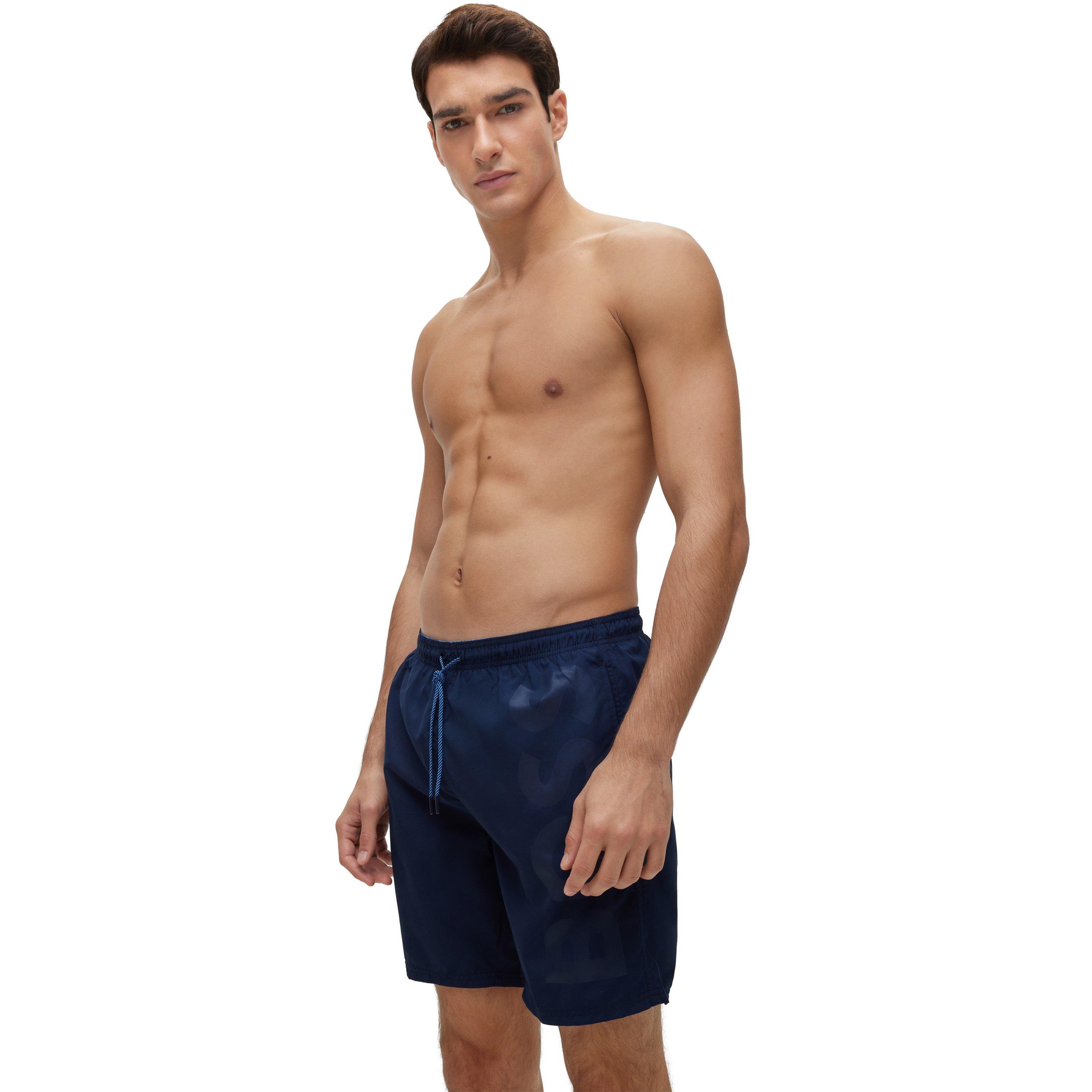 Navy - Boss - Orca Swim Shorts - 2