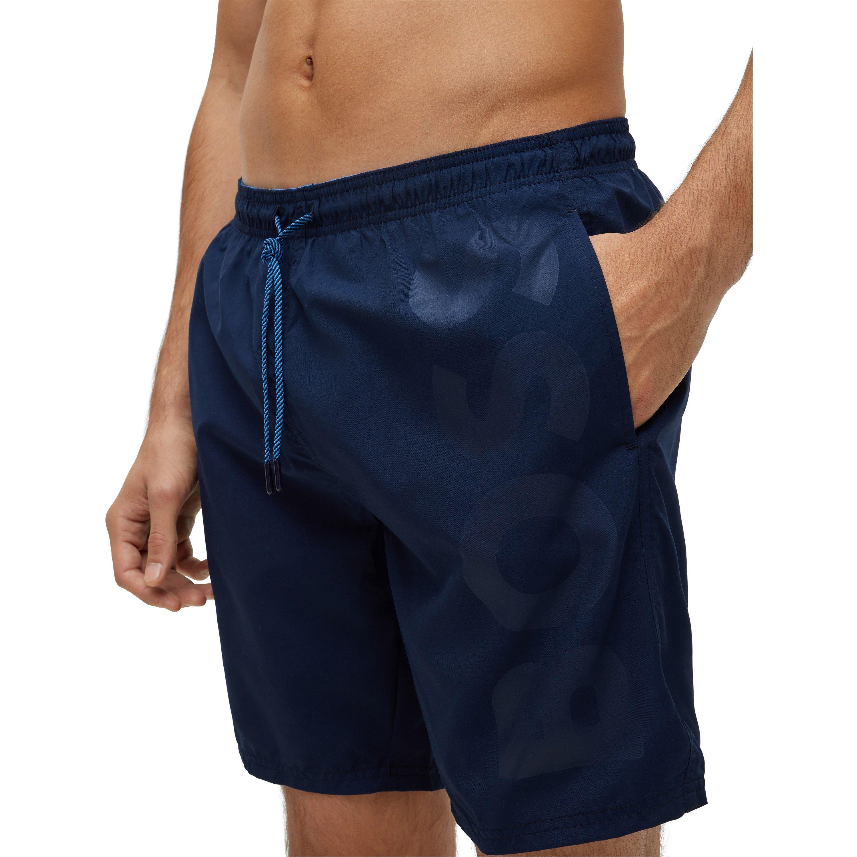Navy - Boss - Orca Swim Shorts - 4
