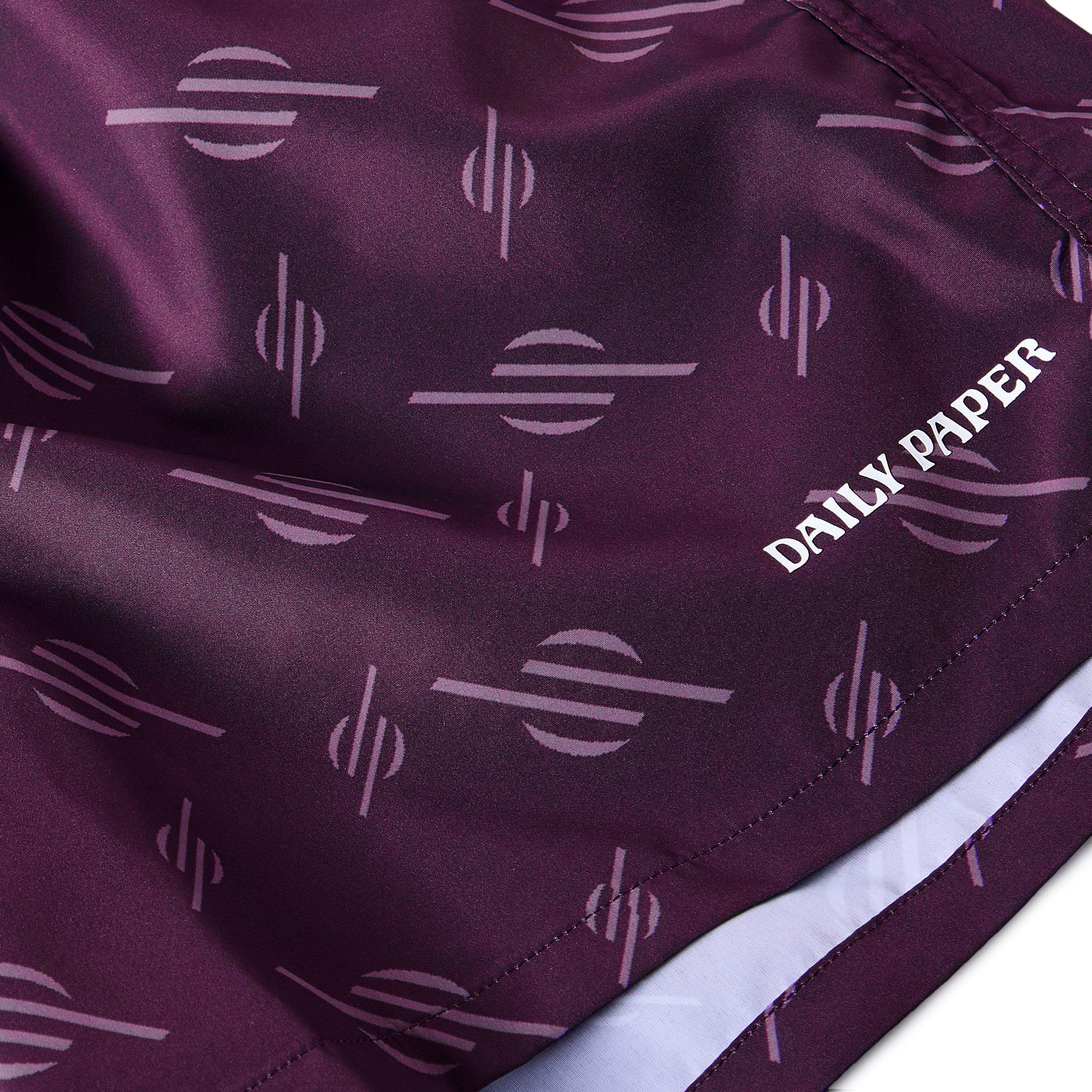 Potent Purple - Daily Paper - Men's Irregular Swim Shorts - 3