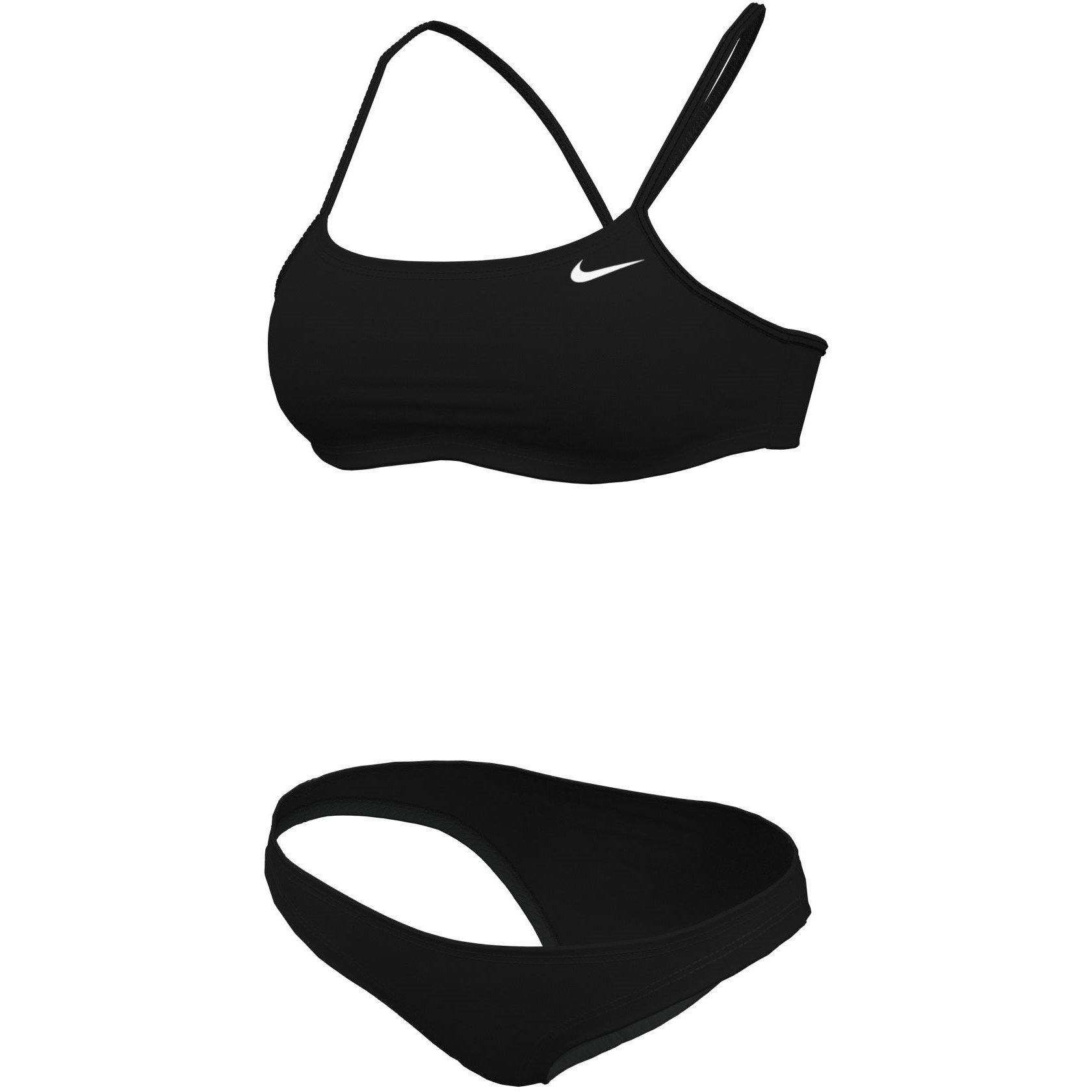 Schwarz - Nike - Racerback Bikini Womens - 2