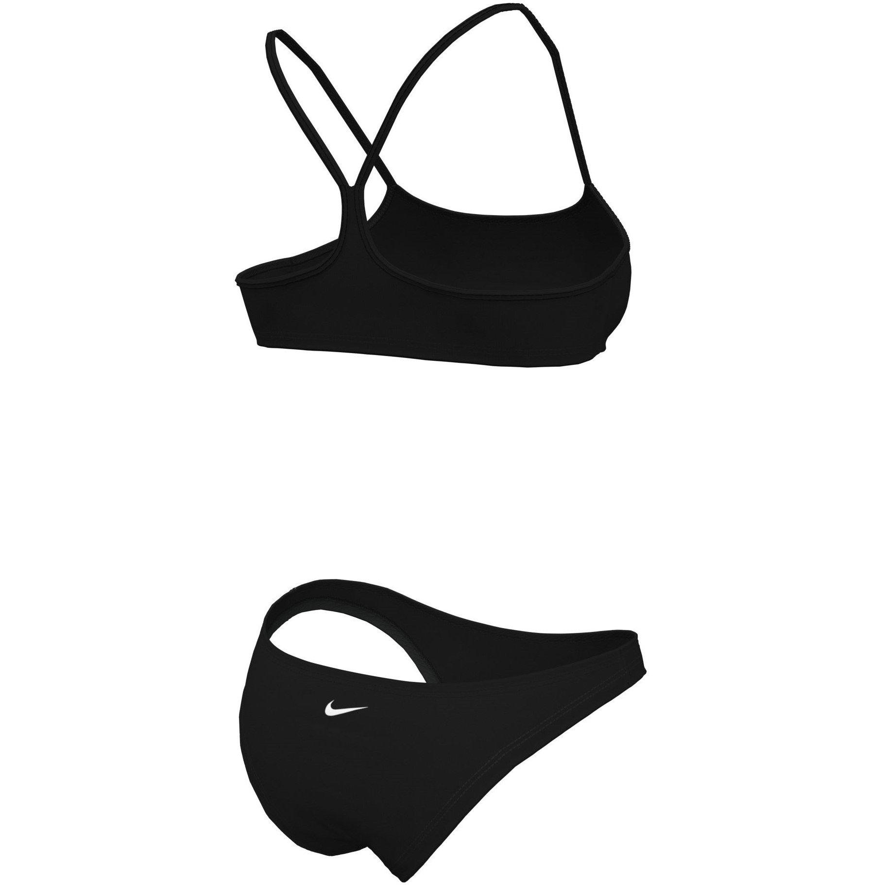 Schwarz - Nike - Racerback Bikini Womens - 3