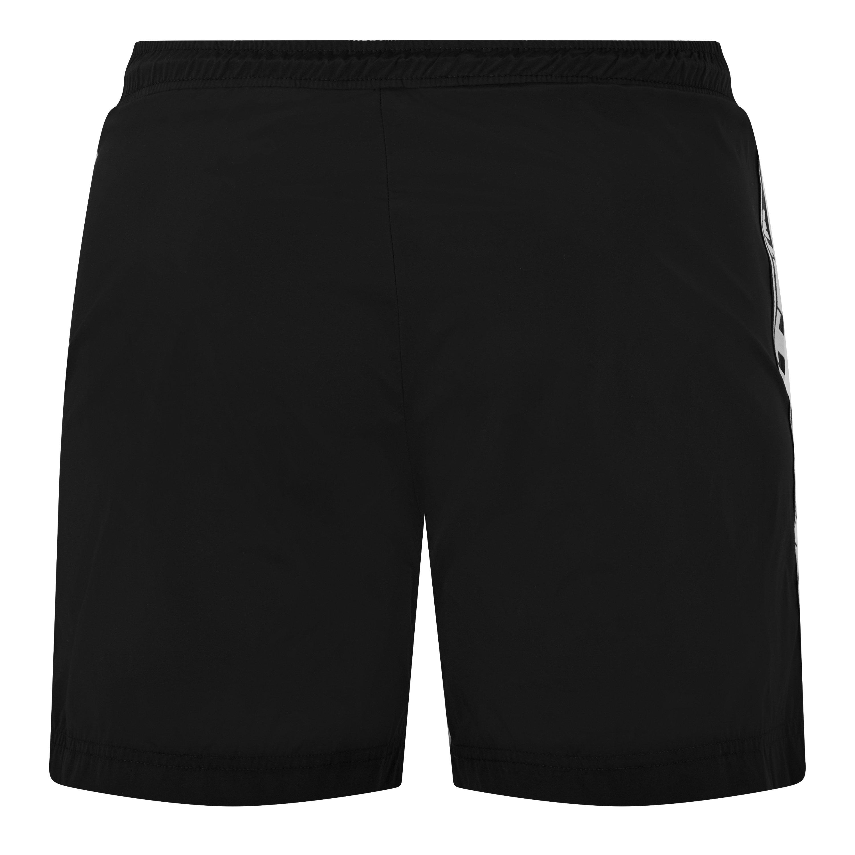 Black - Off White - Men's Swim Shorts - 2