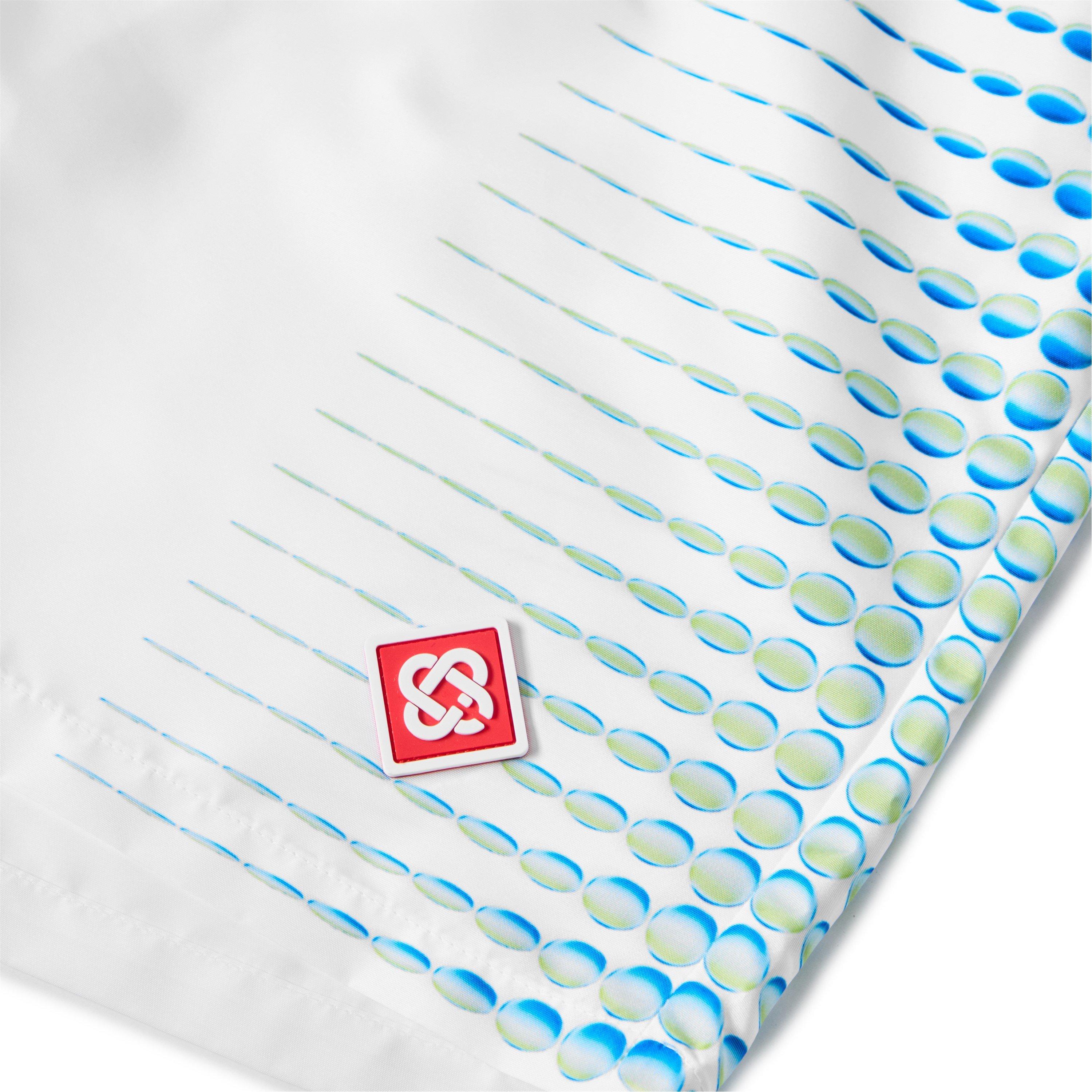 White - Casablanca - Casa Pills Swim Shrt Sn62 - 3