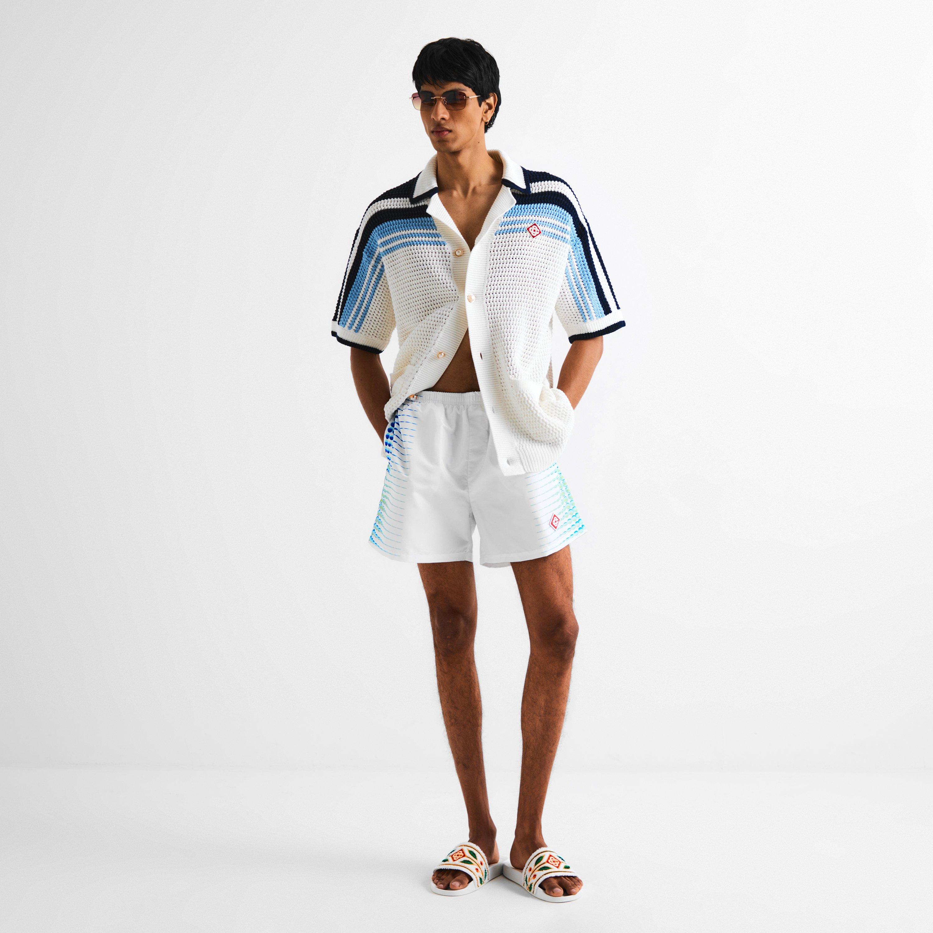 White - Casablanca - Men's Swim Shorts - 6