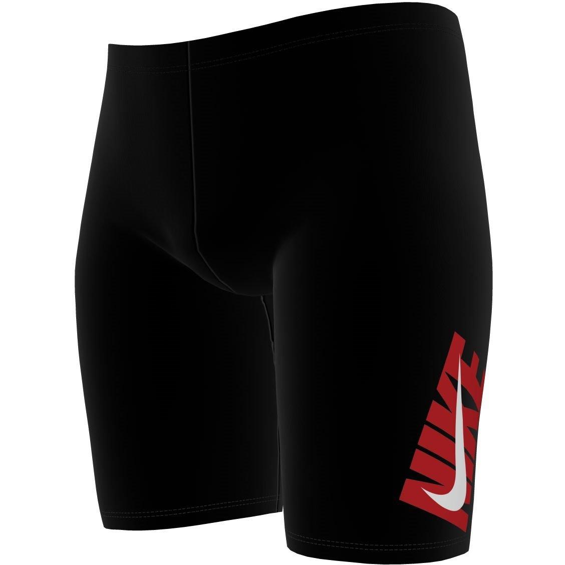 Nike Boys Swim Big Kids (S) Jammer - Black - 7-8 (S)