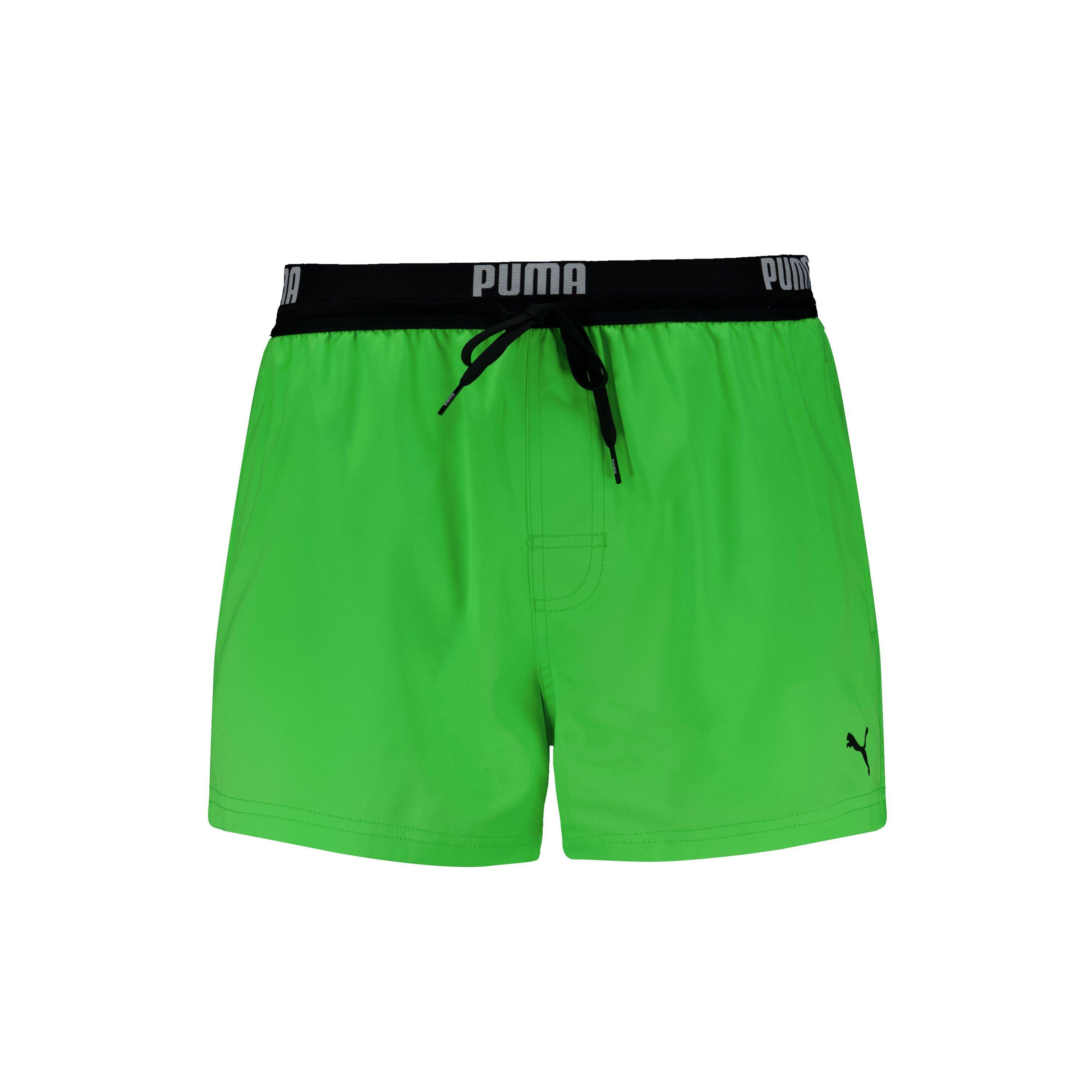 Puma Men's Swim Shorts - Green - XS