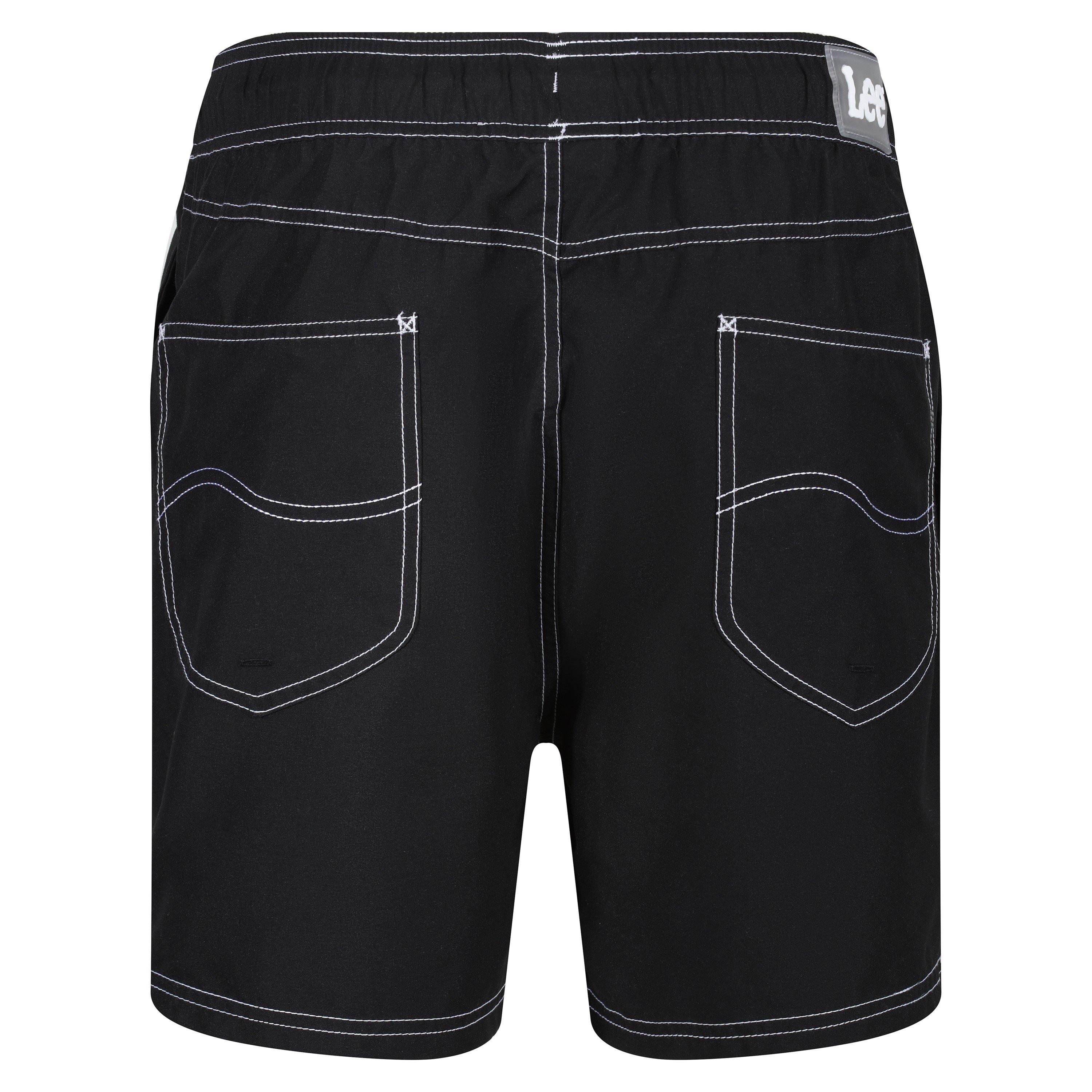Black - Lee - Lee Mens Swim Shorts TANG - 2