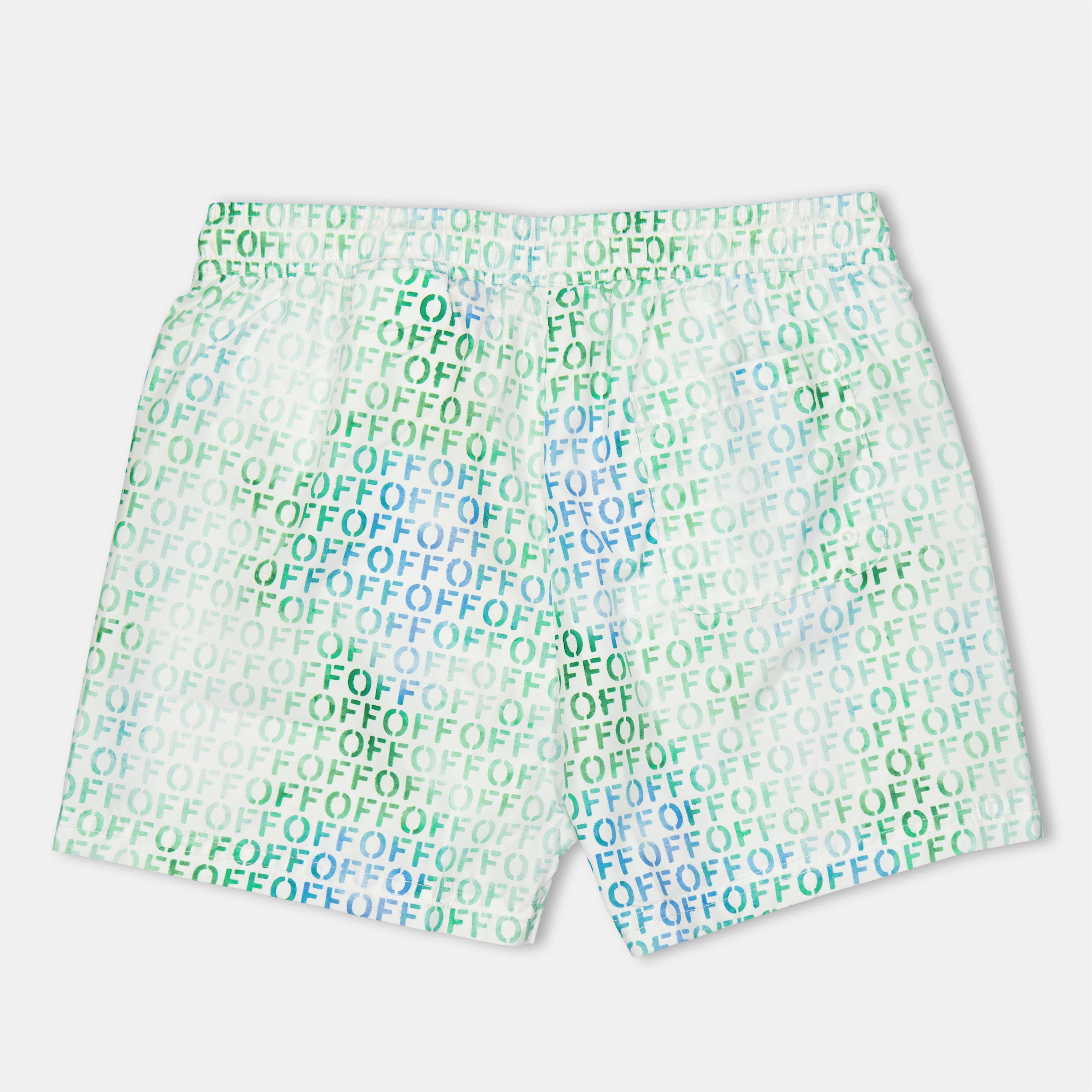 Multi - Off White - Kids Swim Shorts - 2