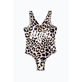 Hype Disco Leopard One Piece Swimsuit
