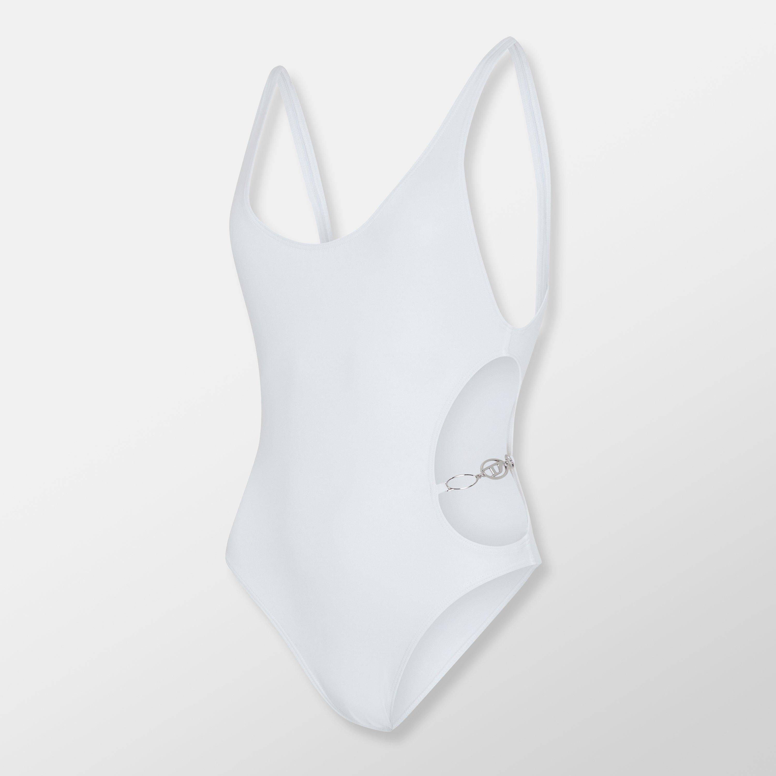 Bright White - Diesel - Women's Plunge Swimsuit - 4