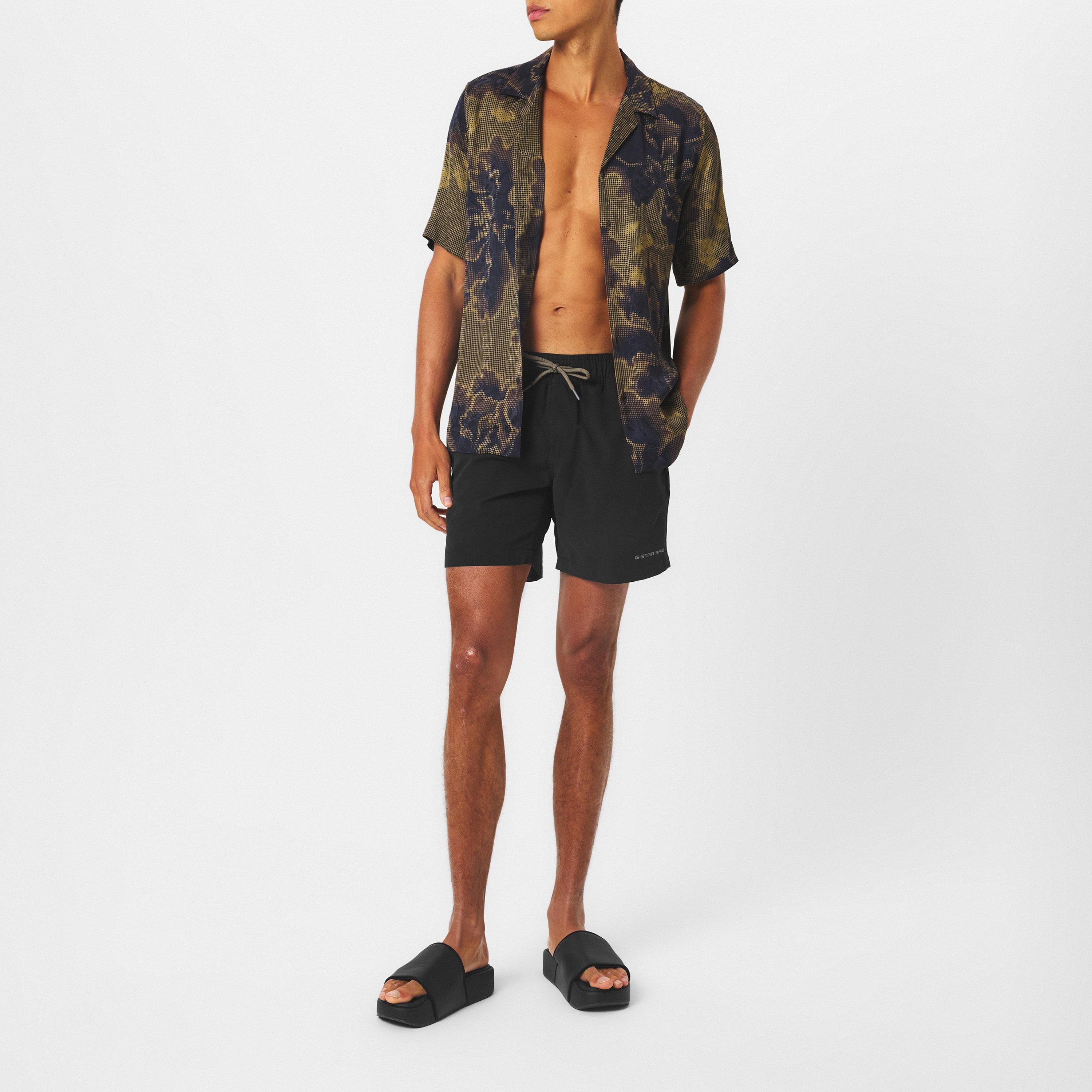 Dk Black - G Star - Dirik Solid Swimshort - 6