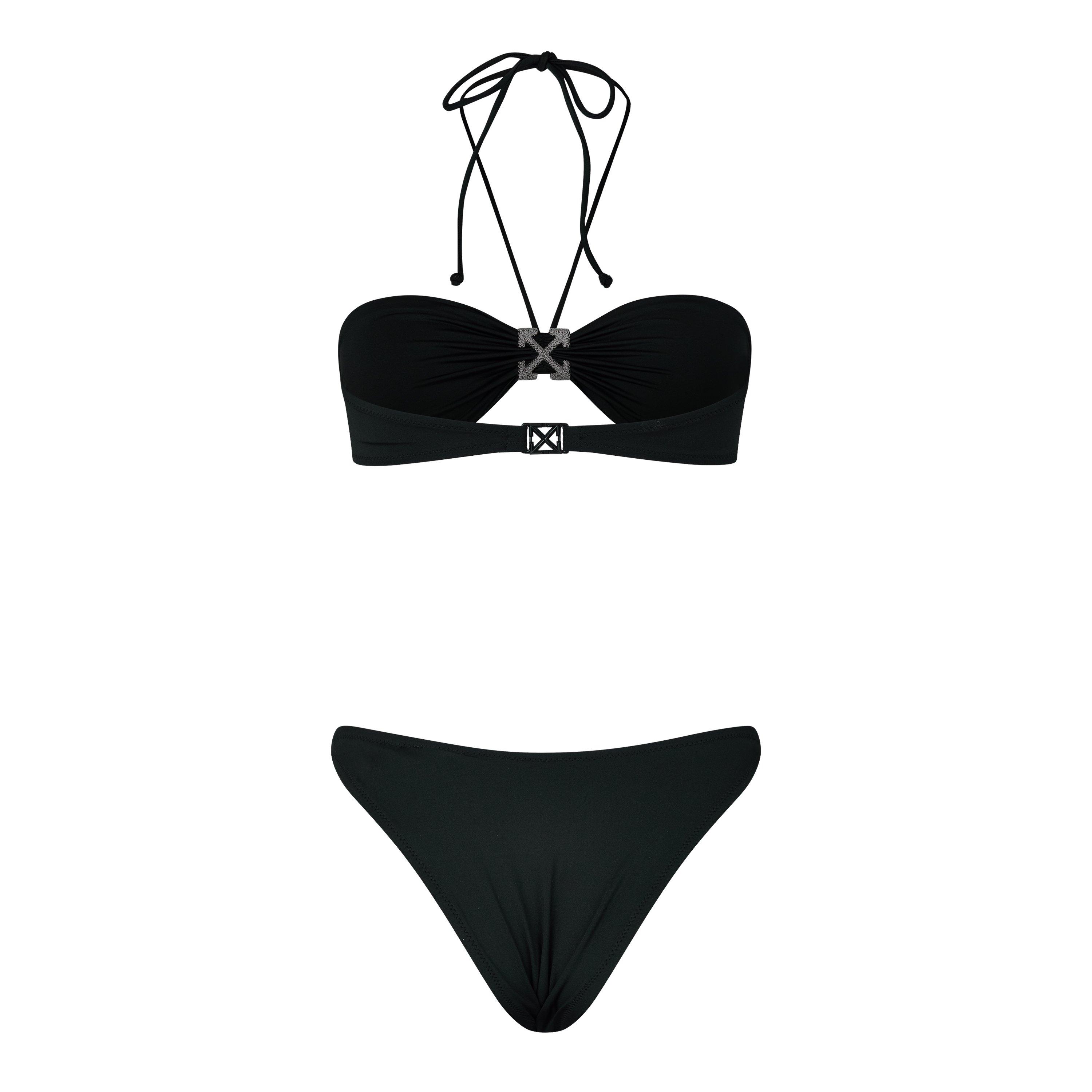 Sort - Off White - Women's Arrow Bikini Set - 2