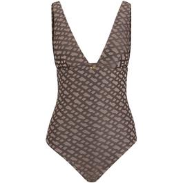 Boss Boss Beatrix Swimsuit 10259949 01 Plunge Womens