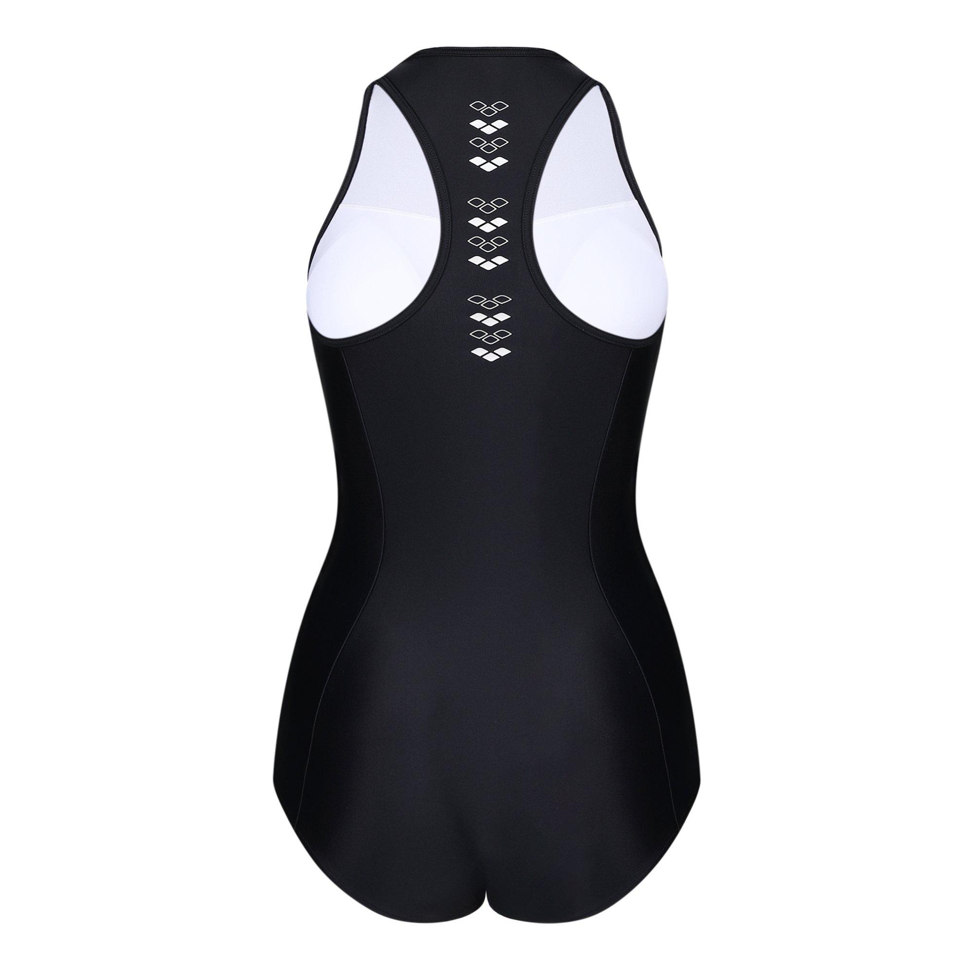 Black/Silver - Arena - 1pc Swimsuit Ld53 - 2