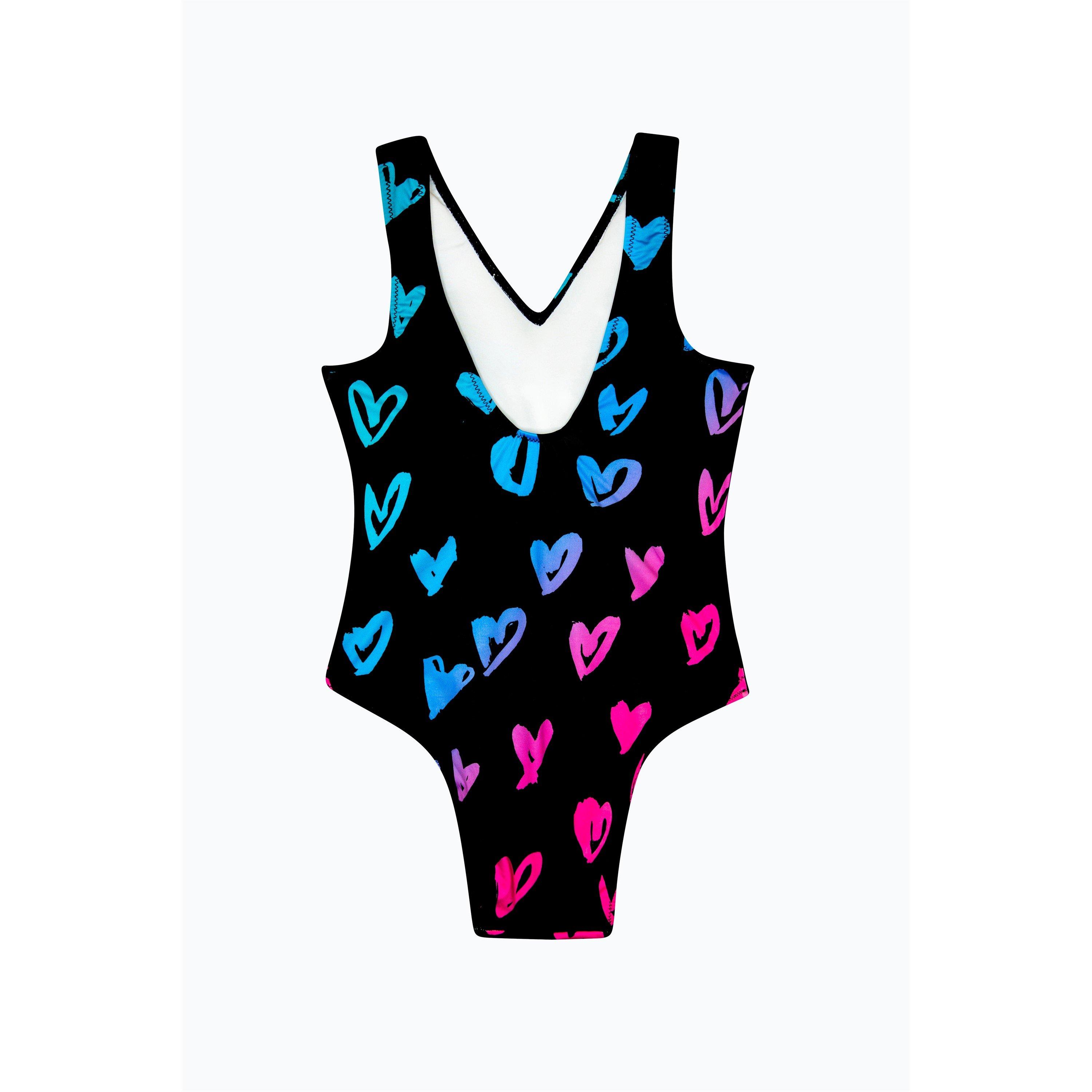 Meerkleurig - Hype - Heart One Piece Swimsuit - 2