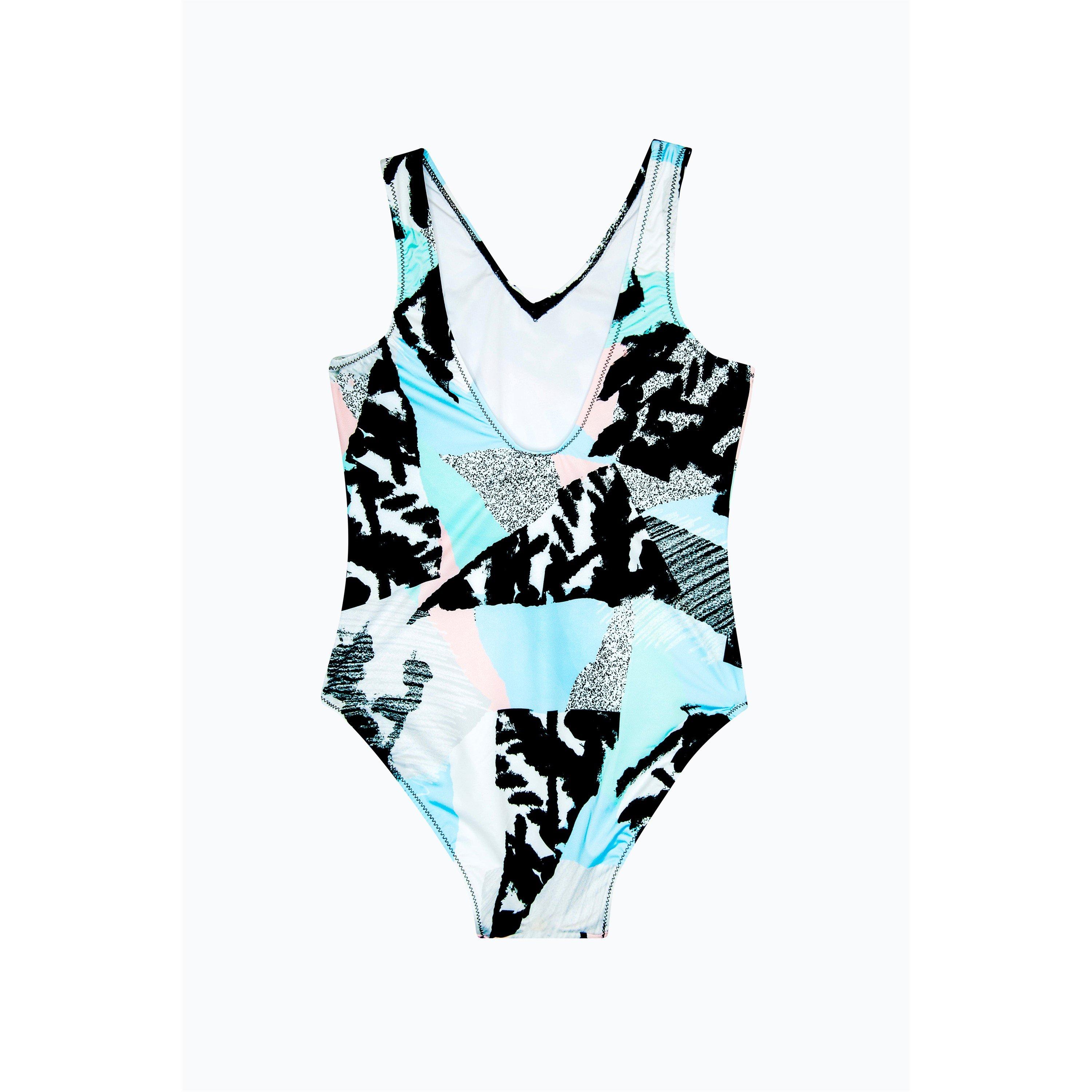 Multi - Hype - Abstract One Piece Swimsuit - 2