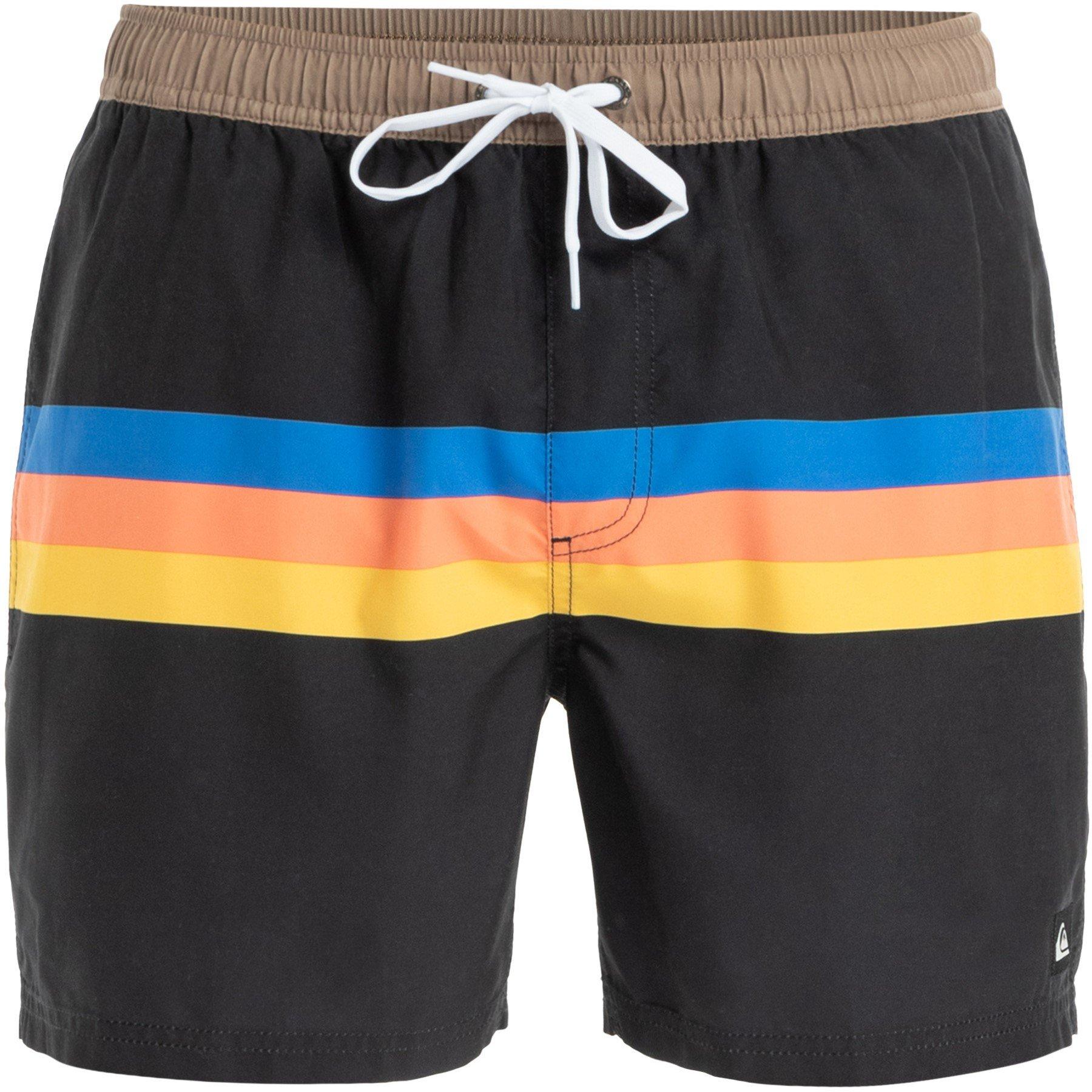 Black Strip - Quiksilver - Men's Quik Volley Swim Shorts - 1