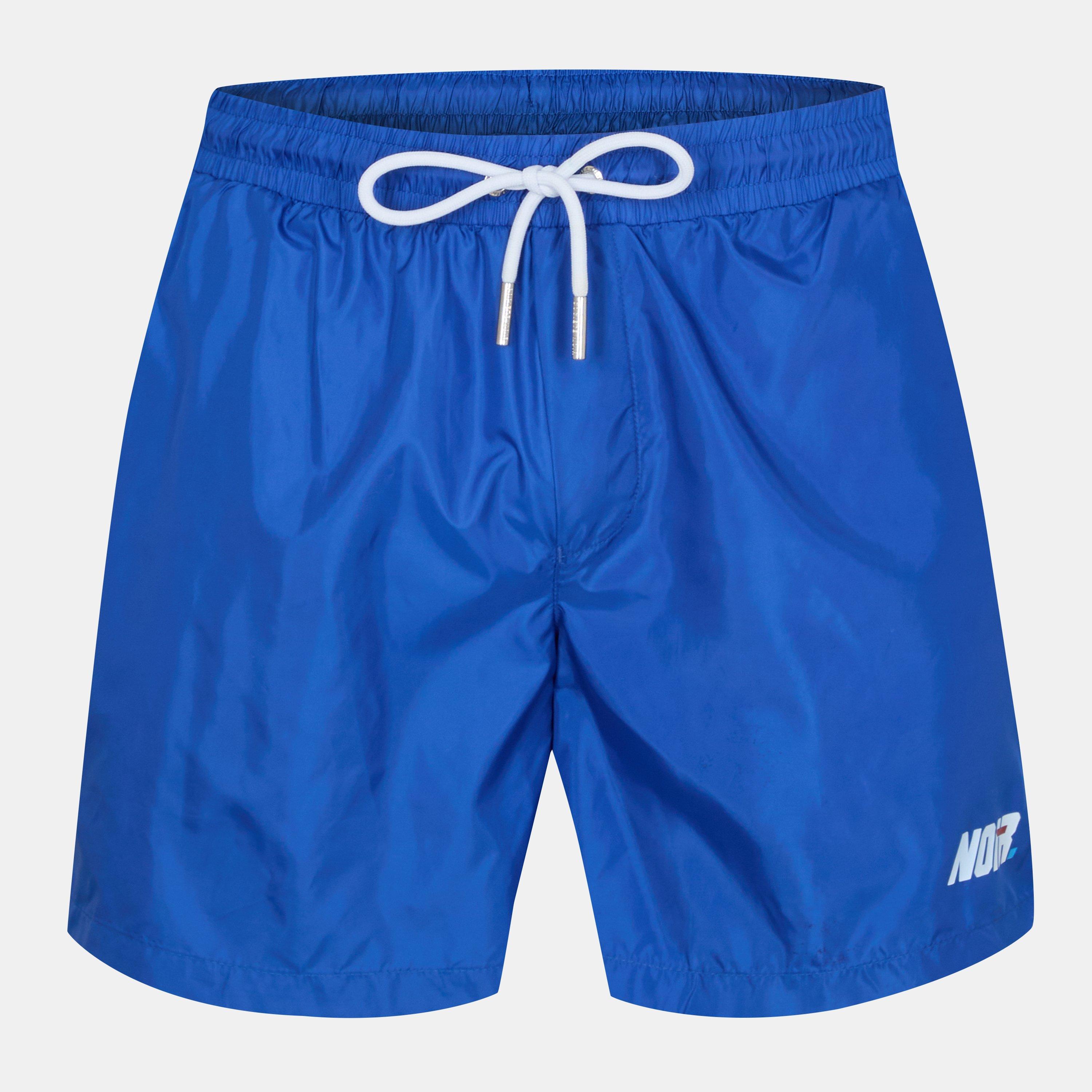 Cobalt - Societe Noir - Men's Quick-Drying Mesh Lined Swim Shorts - 1