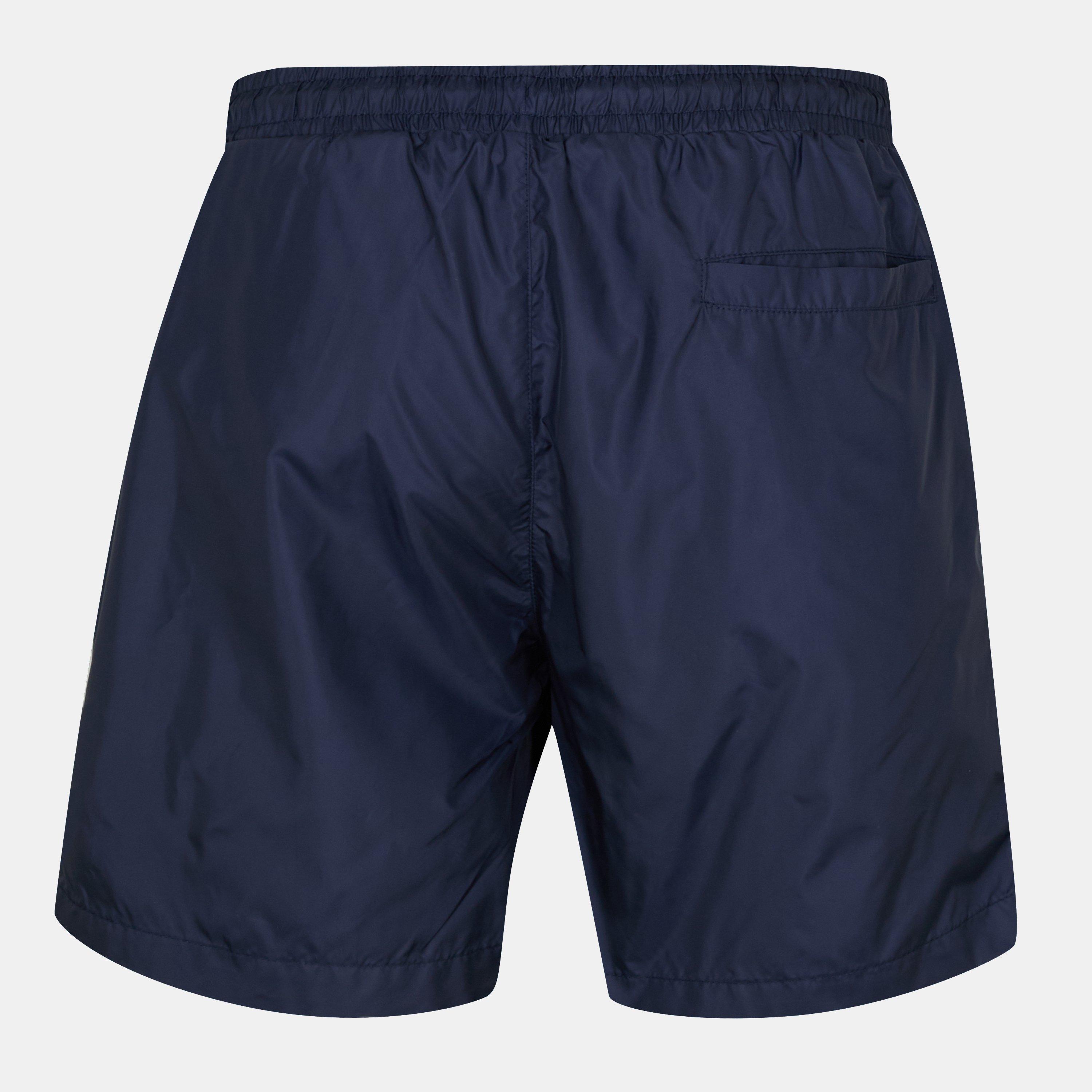 Blue - Societe Noir - Men's Quick-Drying Mesh Lined Swim Shorts - 2