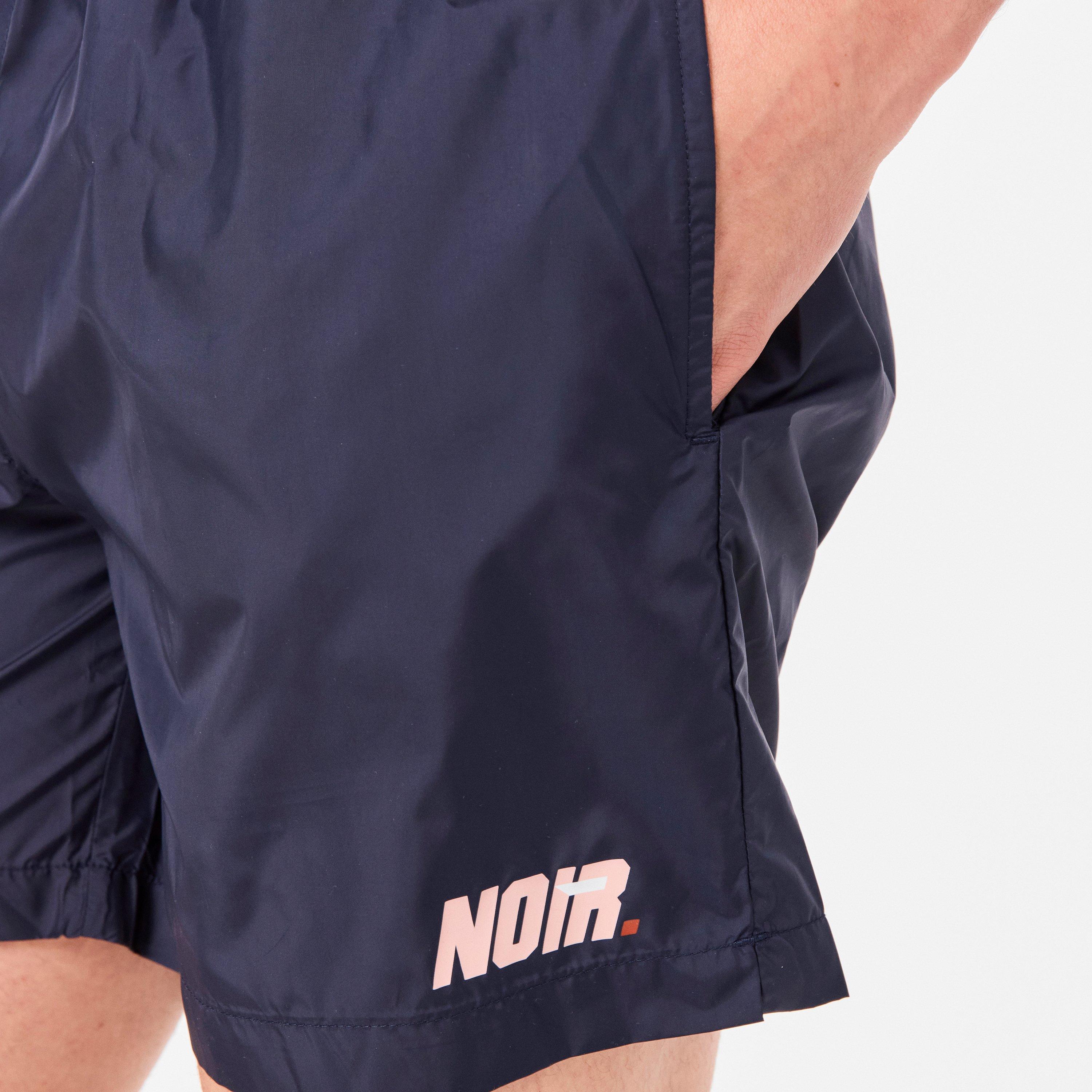 Blue - Societe Noir - Men's Quick-Drying Mesh Lined Swim Shorts - 5