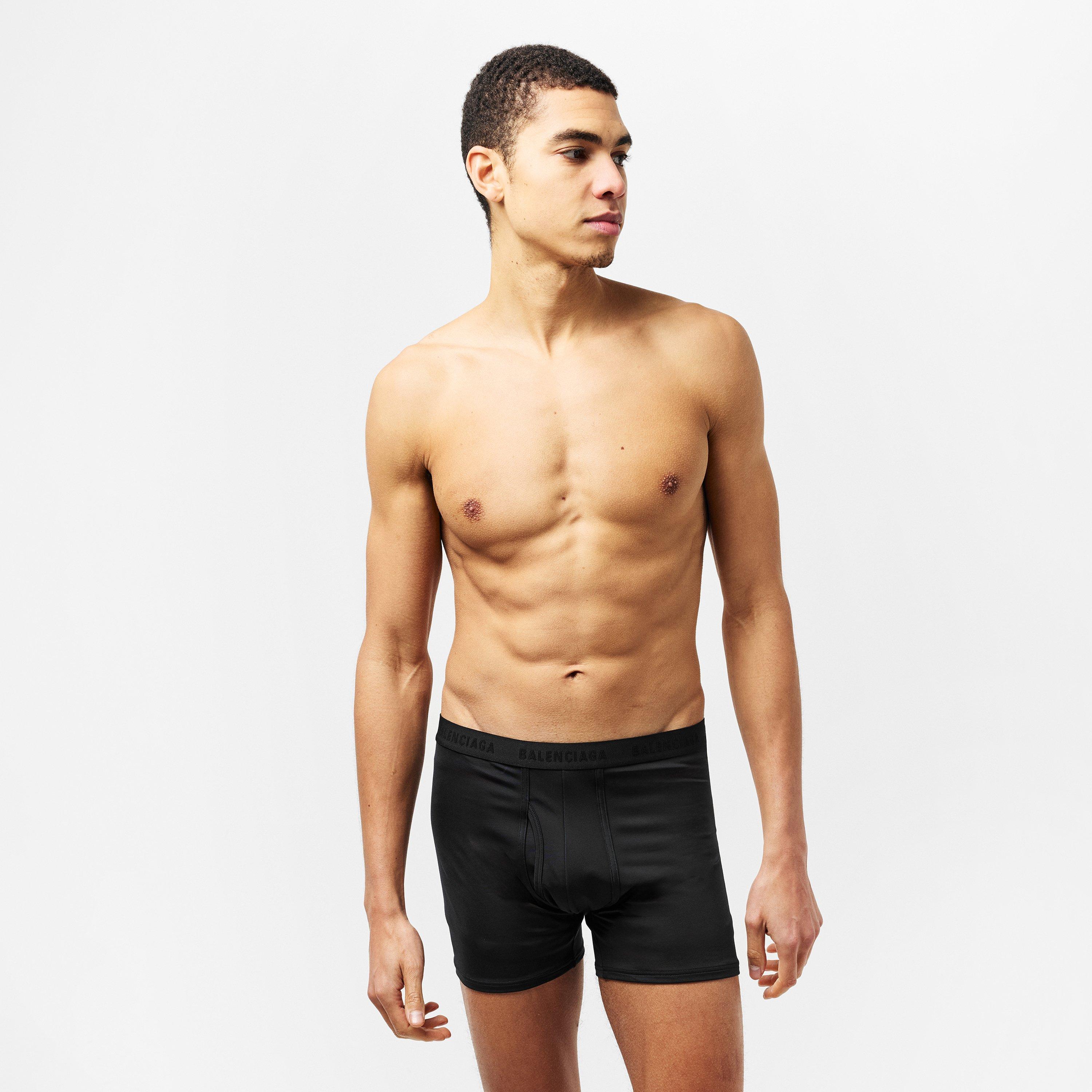 Black - Balenciaga - Men's Swim Shorts - 3