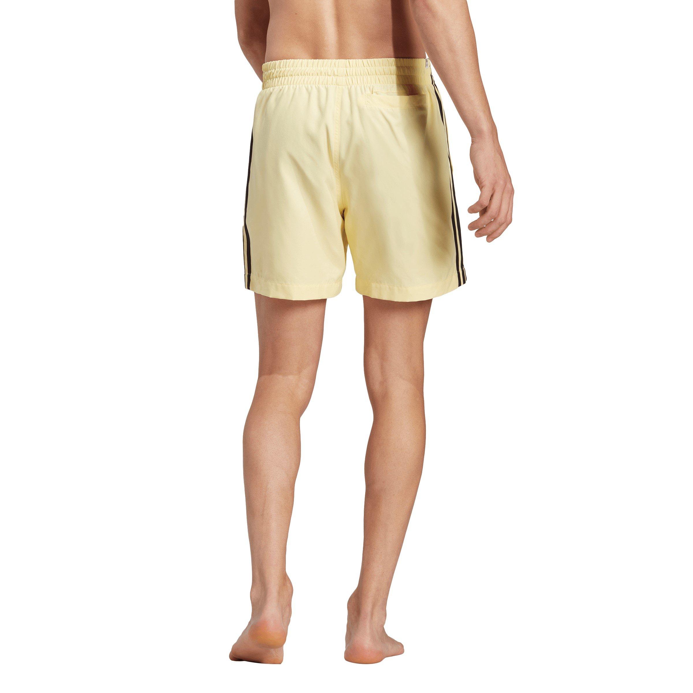 Almyel/Black - adidas Originals - Adicolor 3-Stripes Swim Shorts - 3
