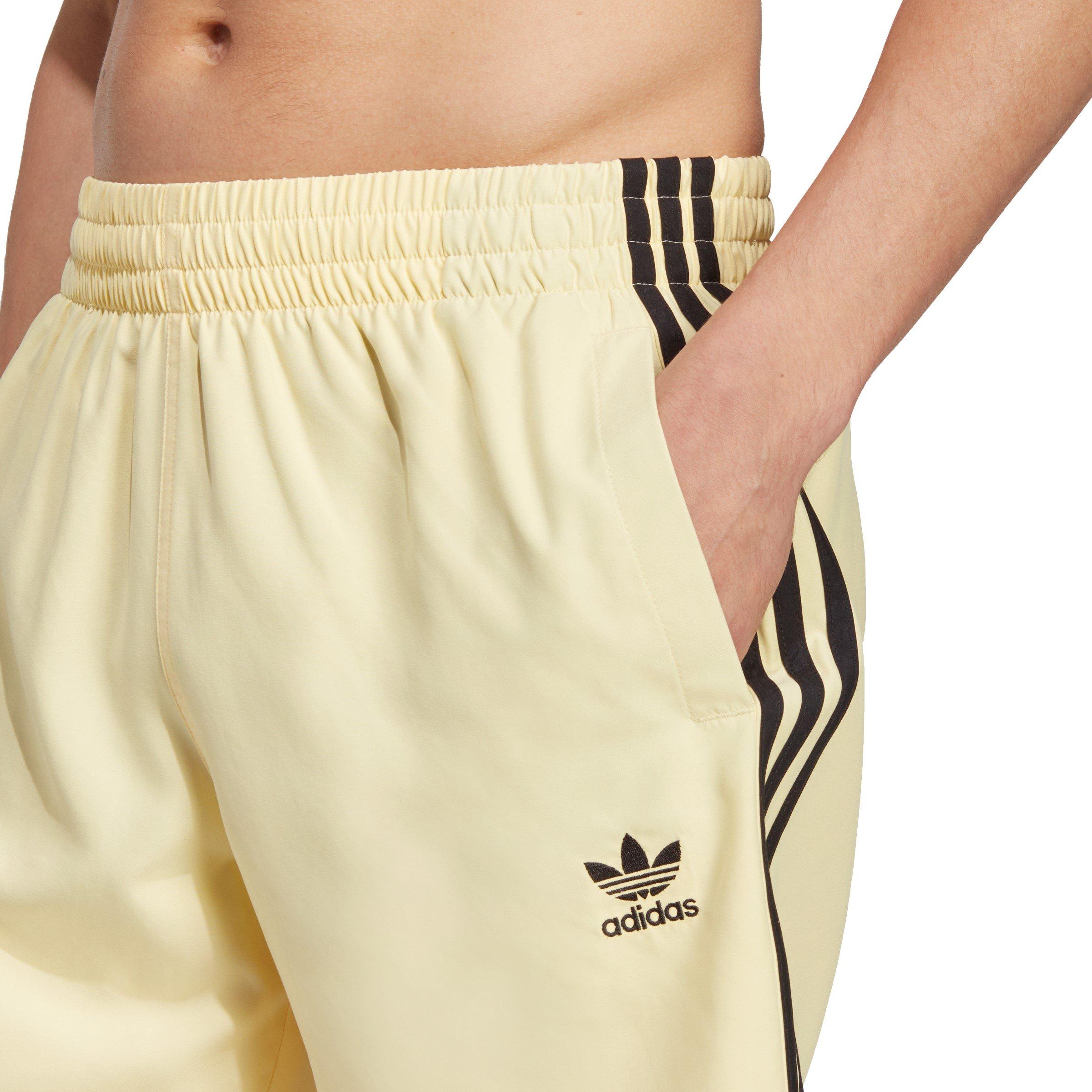 Almyel/Black - adidas Originals - Adicolor 3-Stripes Swim Shorts - 5