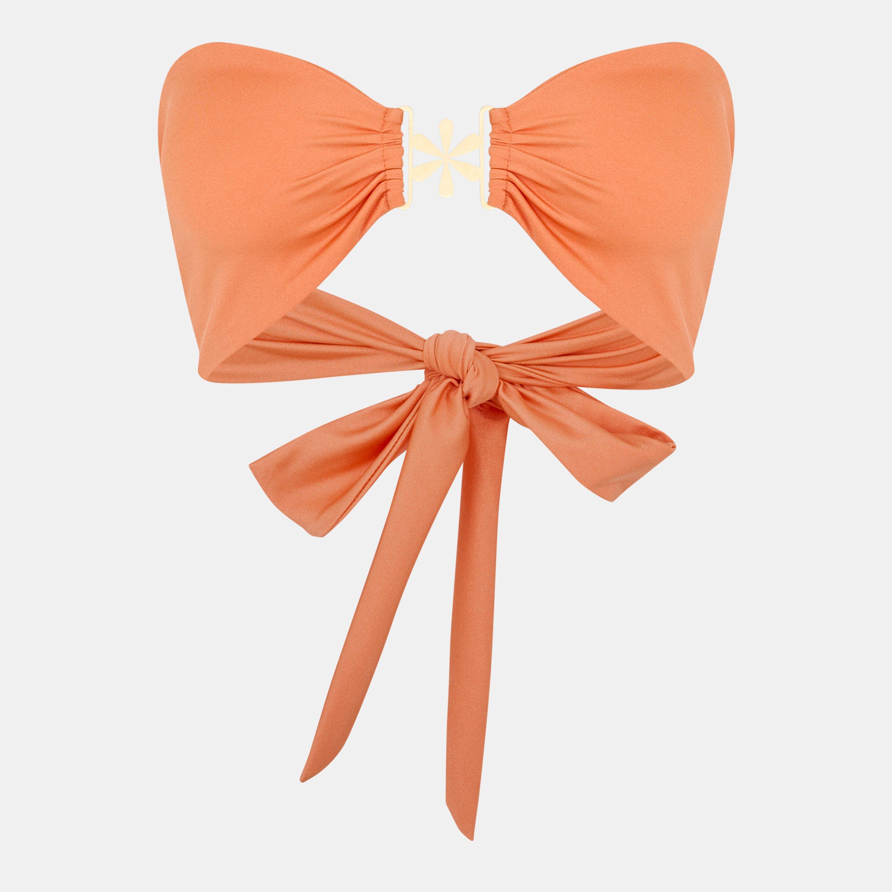 Tangerine - Asta Resort - Women's Mia Bandeau Bikinis - 1