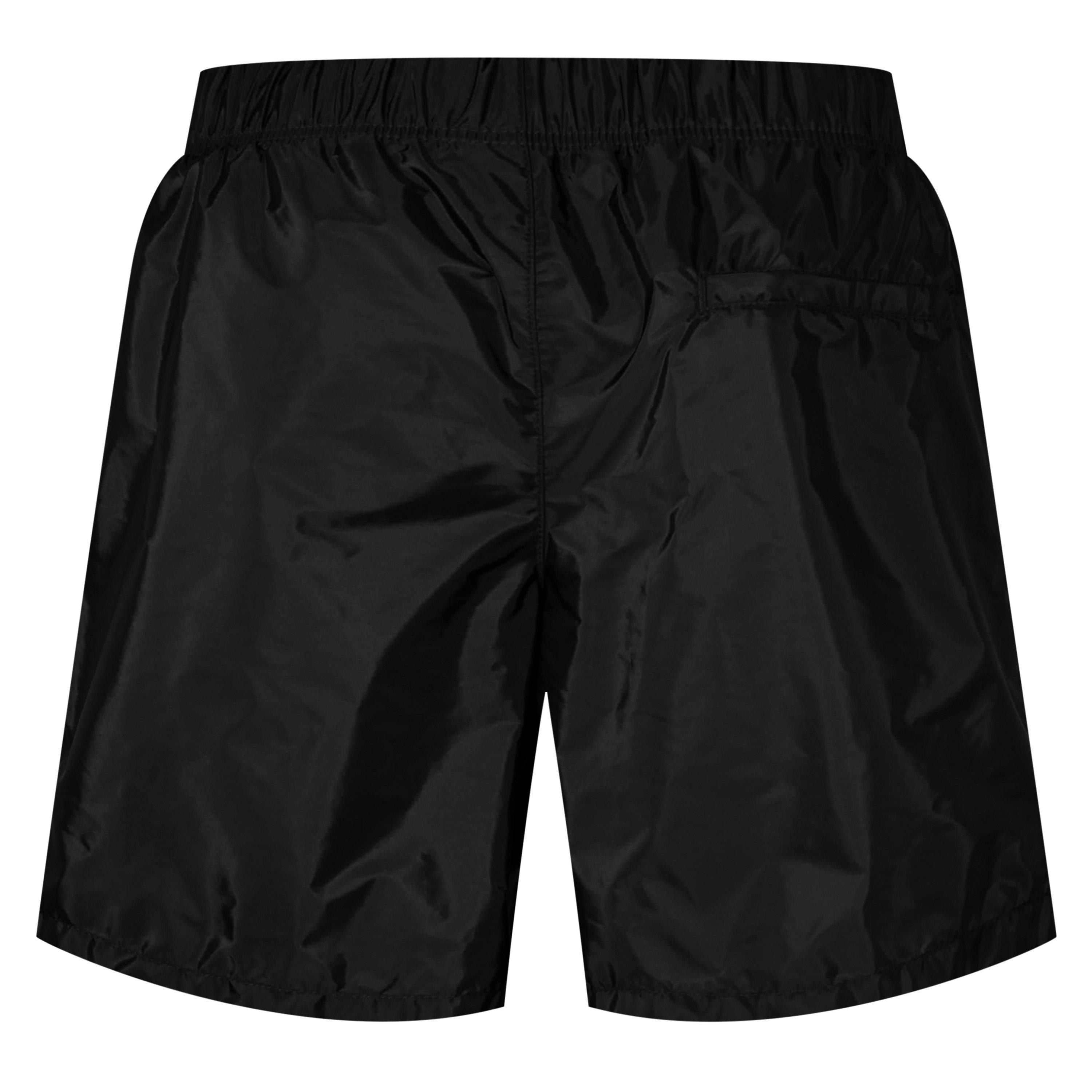 Black - Prada - Men'S Logo Swim Shorts - 2