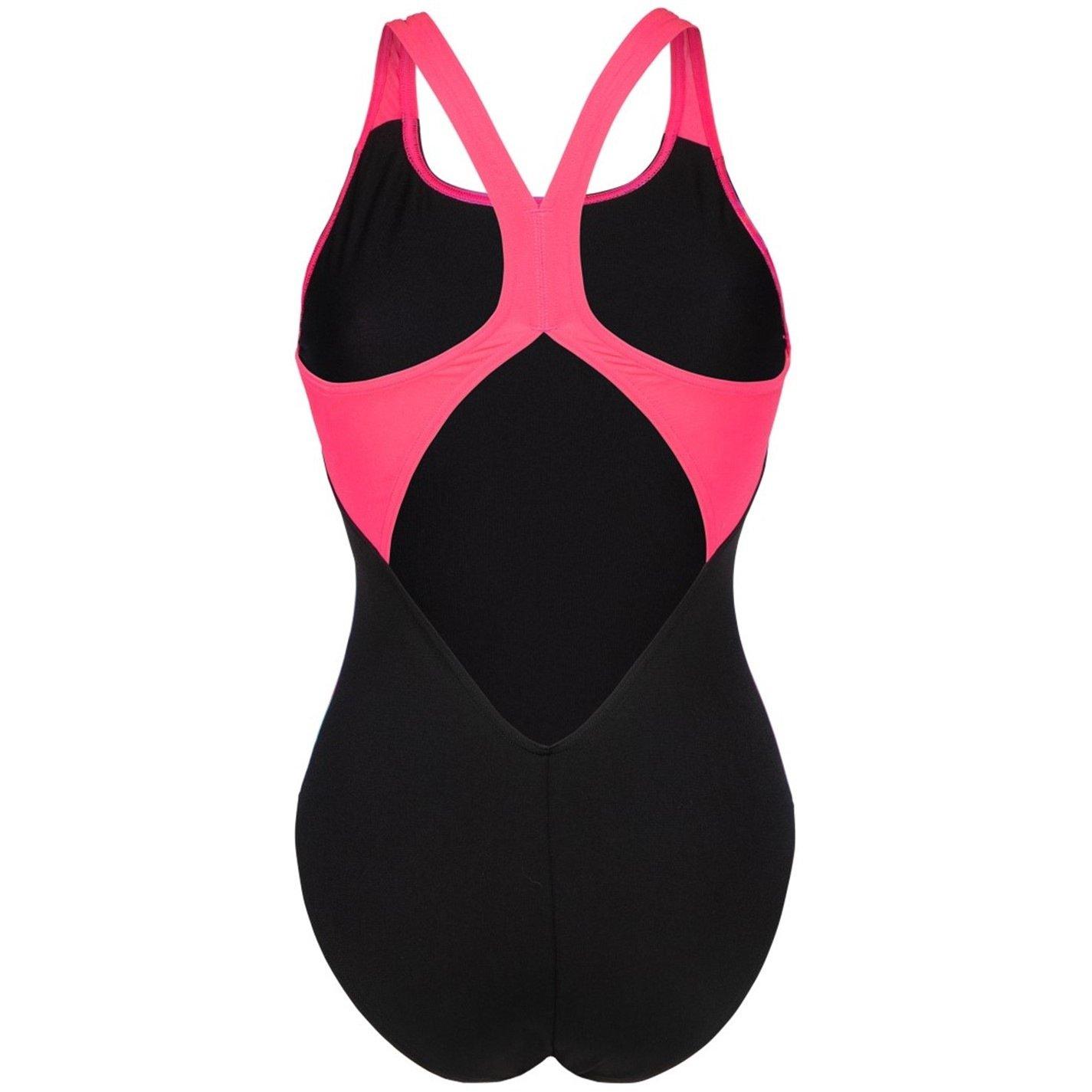 Nero/Rosa - Arena - Dreamline V Back Swimsuit - 2