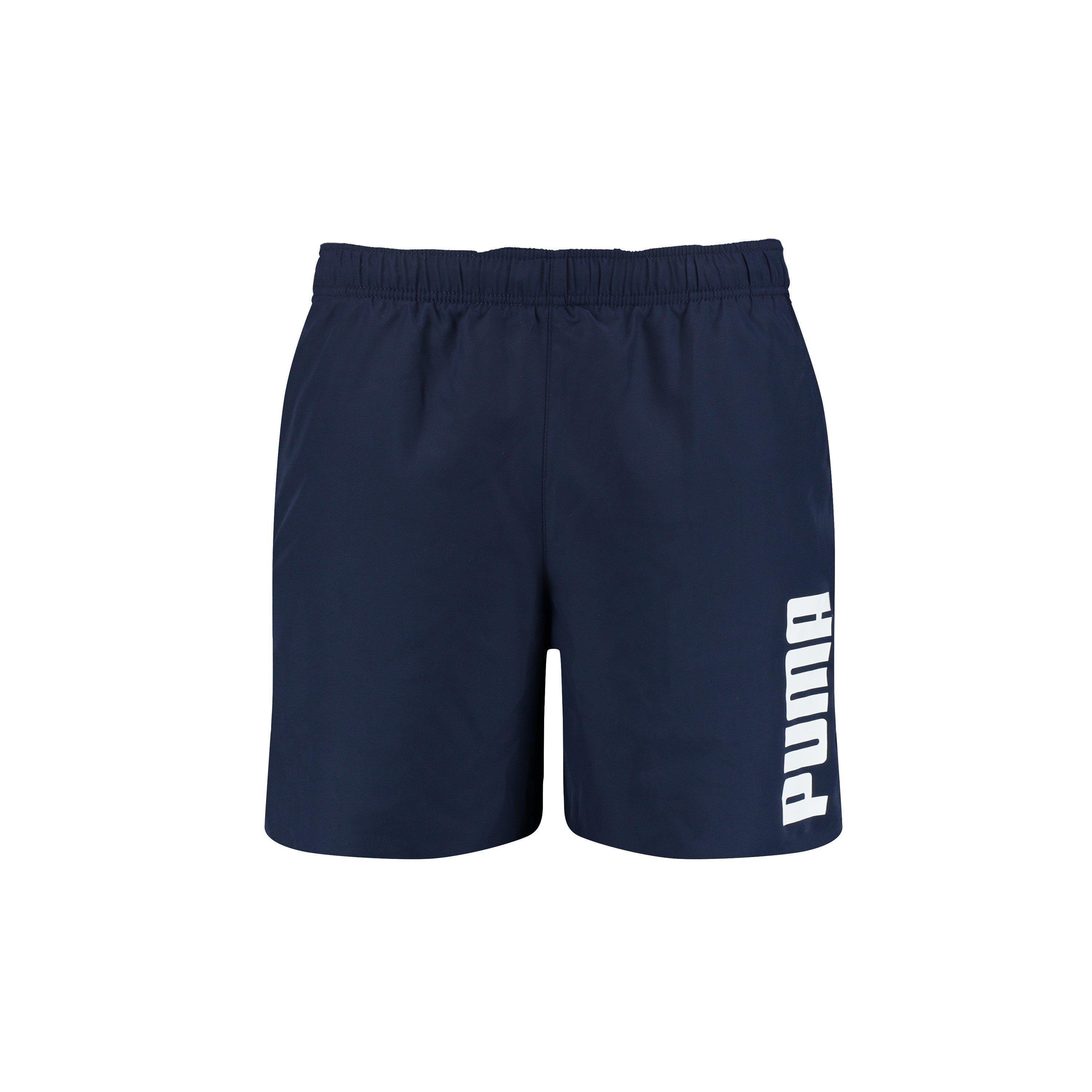 Puma Men's Mid Swim Shorts - Navy - S