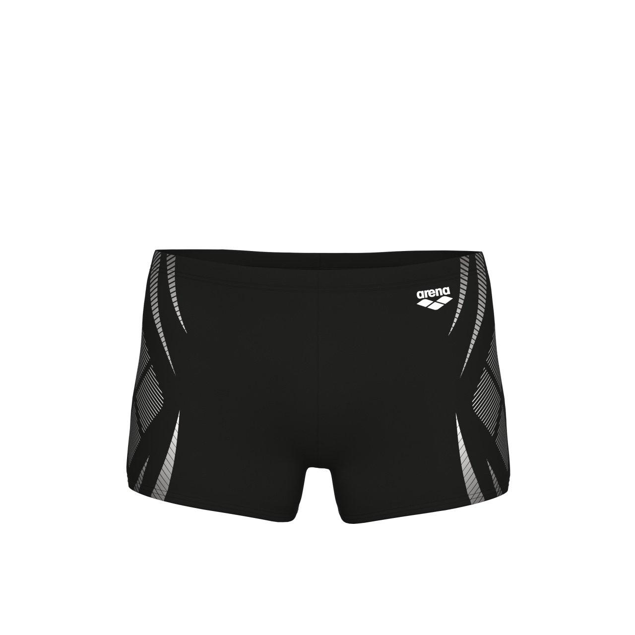 Black/White - Arena - Mens Poseidonia Swim Shorts - 1