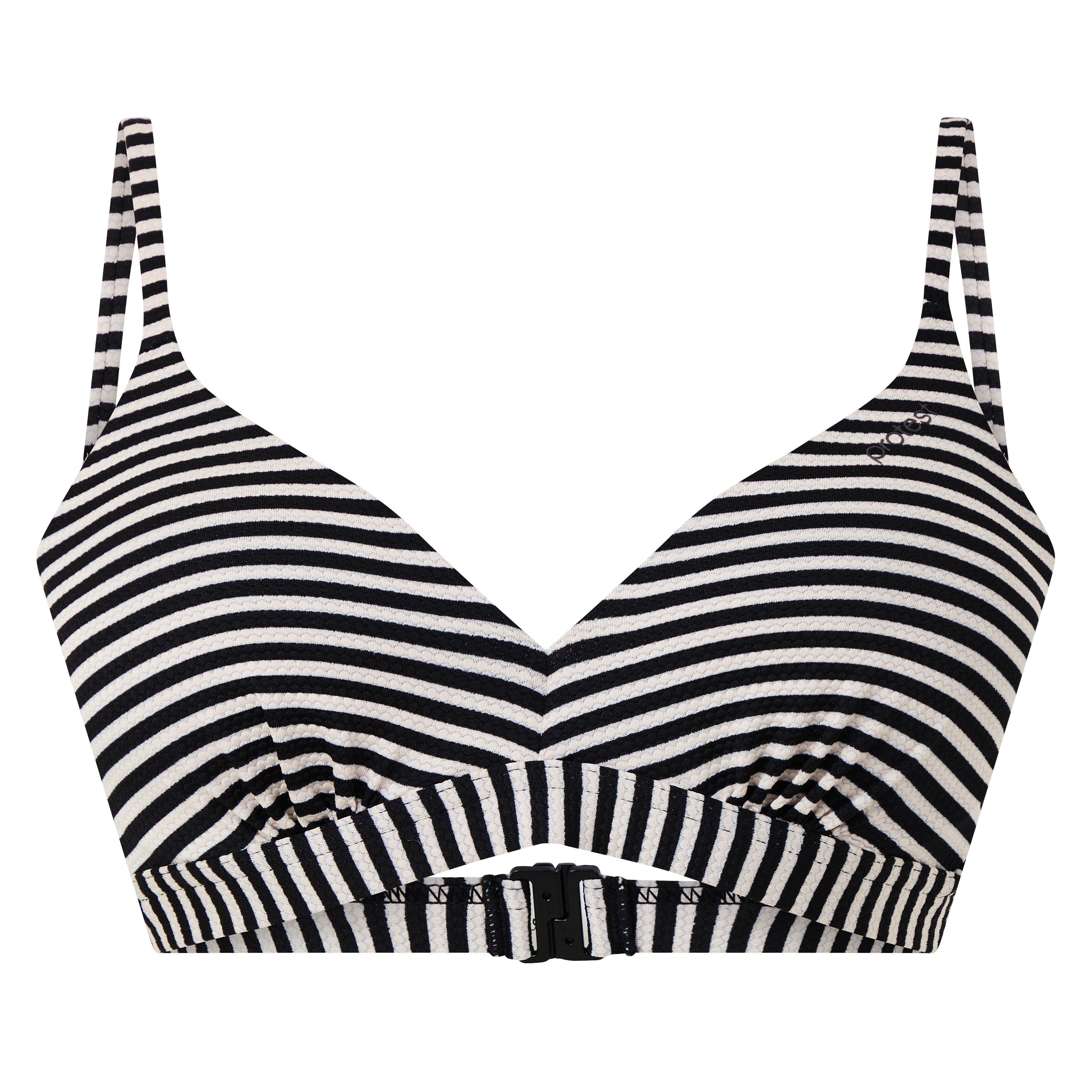 Kit Offwhite - Protest - Women's Wire Triangle Bikini Top - 1