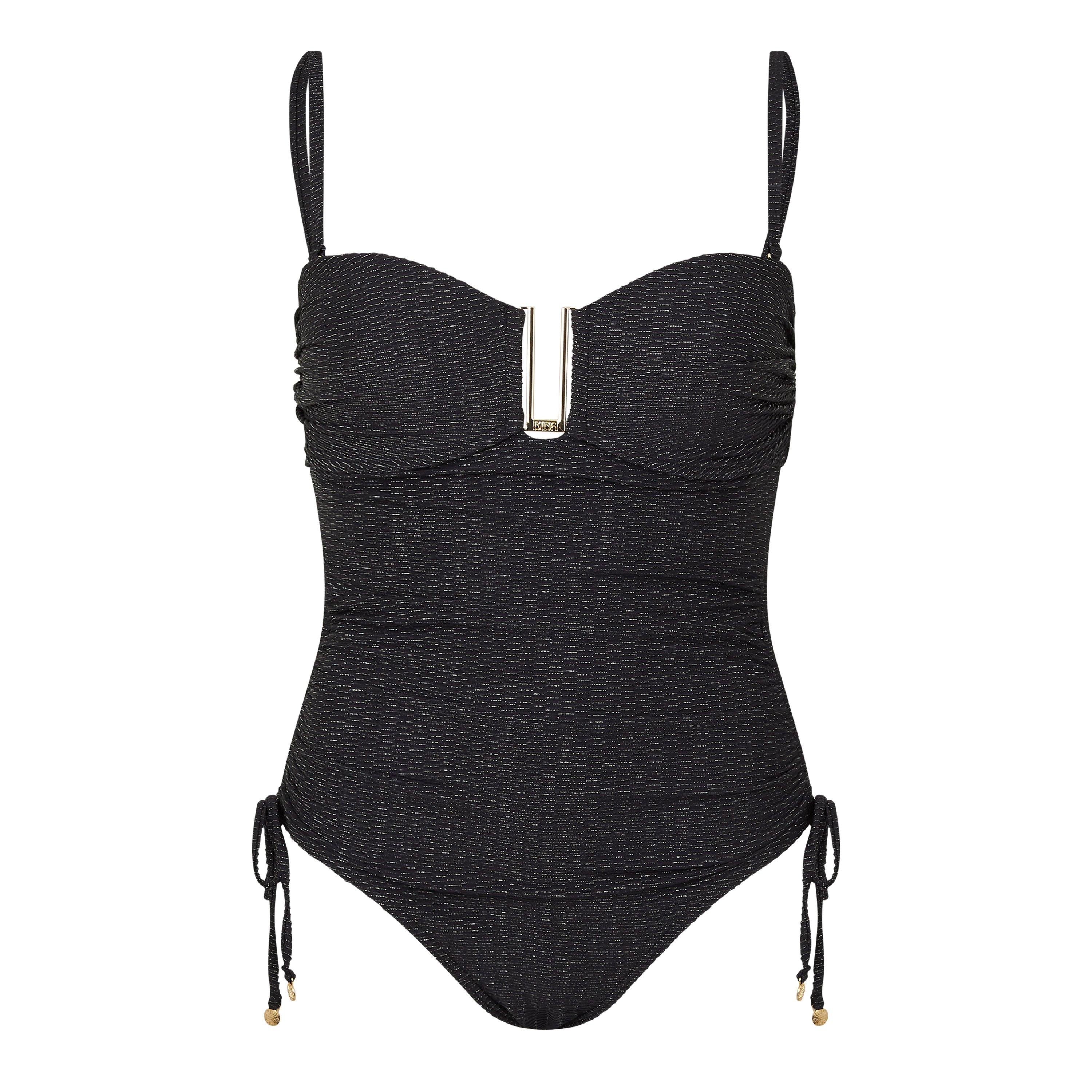 Black - Biba - Women's Bandeau Swimsuit - 1