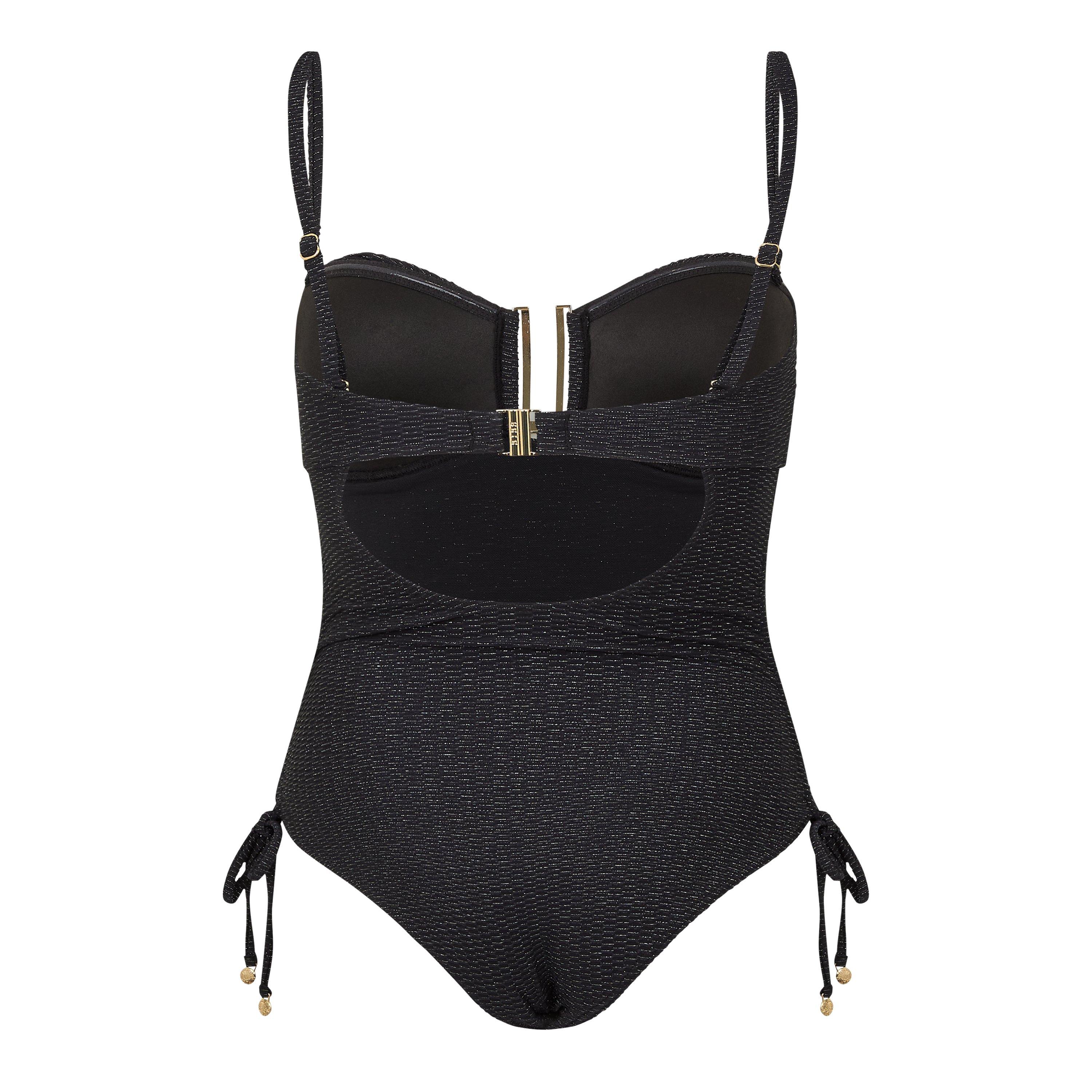 Black - Biba - Women's Bandeau Swimsuit - 2