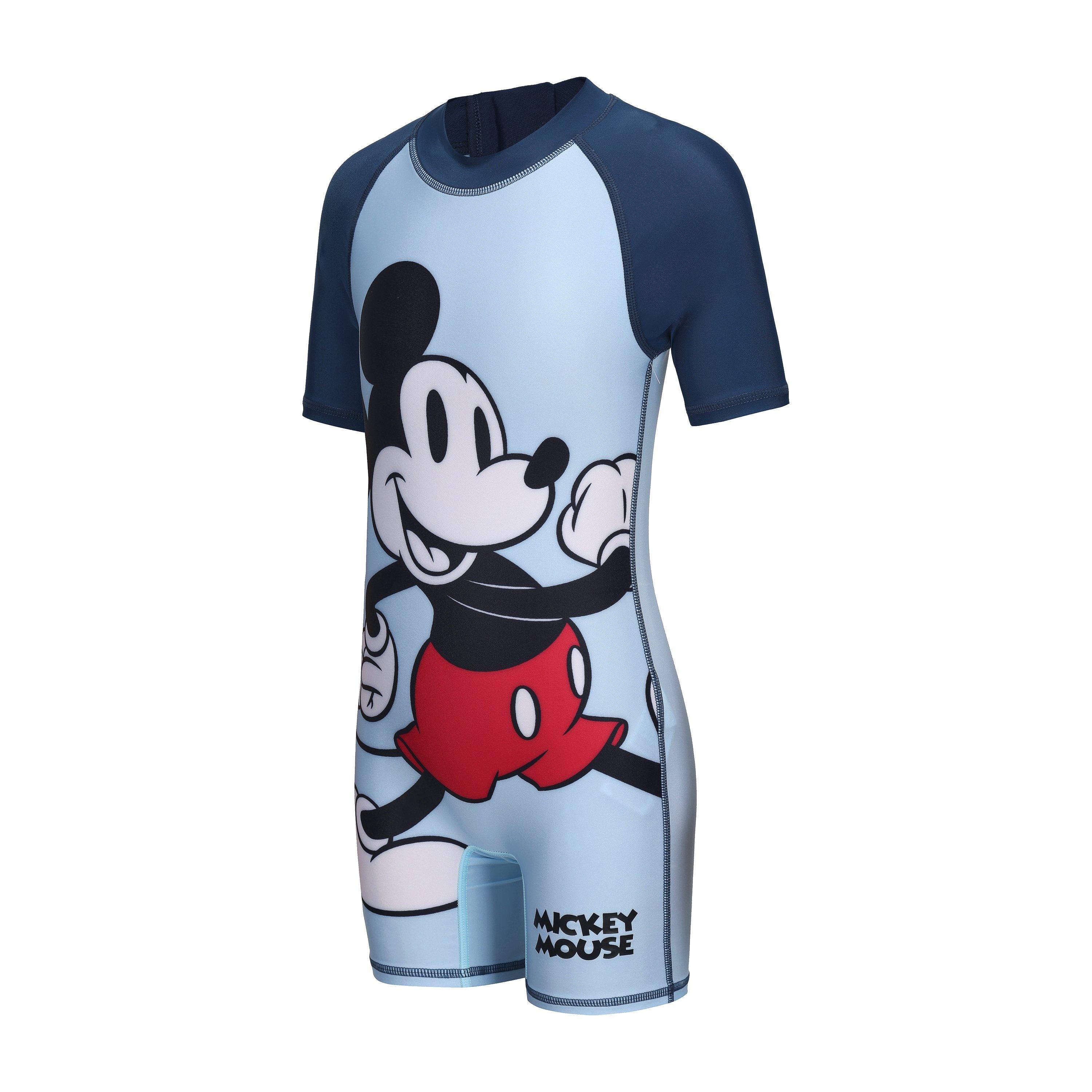 Mickey09 - Character - Kids' Short Sleeve One Piece Swimsuit - 2