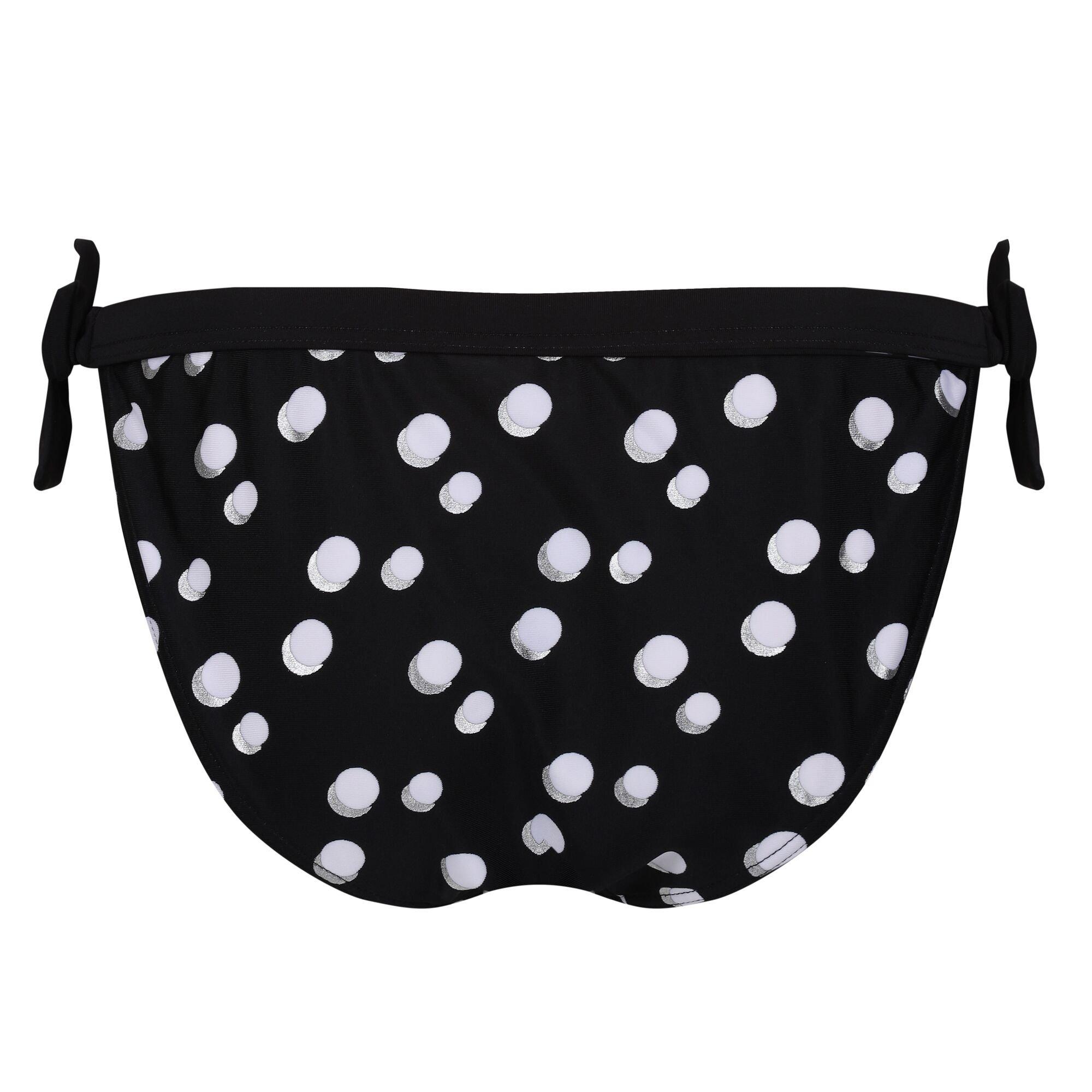 Blk/WhPlkaPr - Regatta - Flavia String Bikini Bottoms - 2