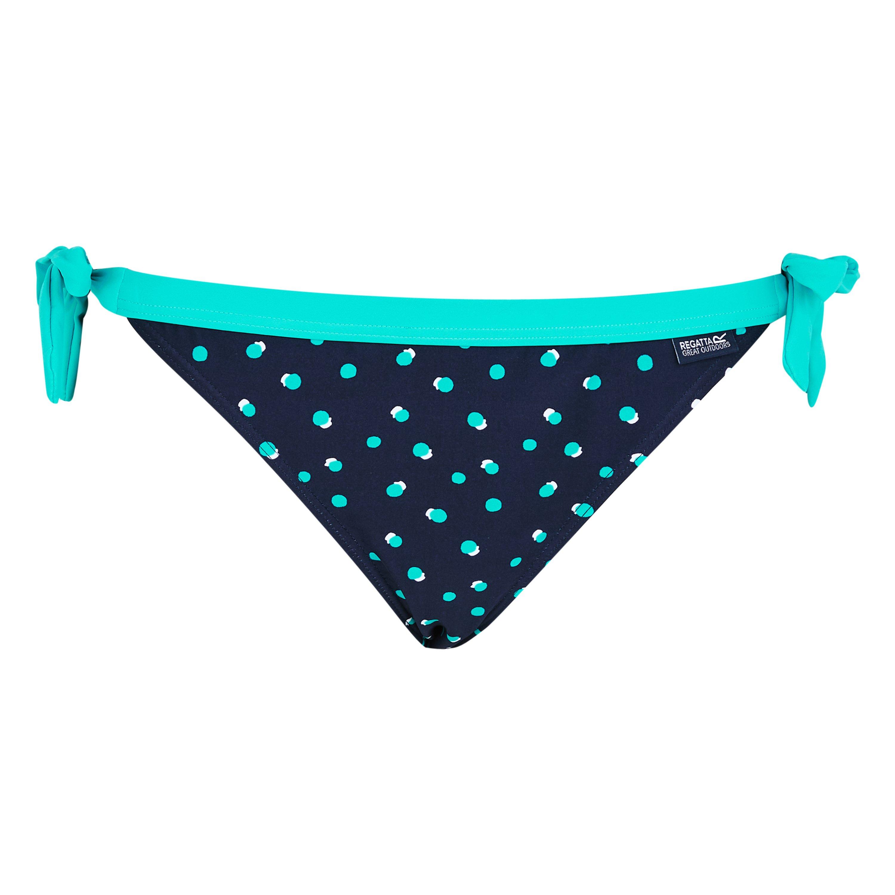 Navy Dot - Regatta - Flavia String Bikini Bottoms - 1