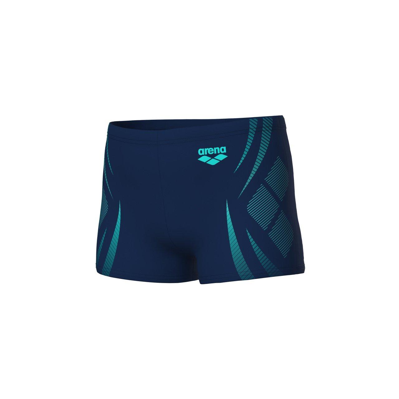 Navy/White - Arena - Boys Poseidonia Swim Shorts