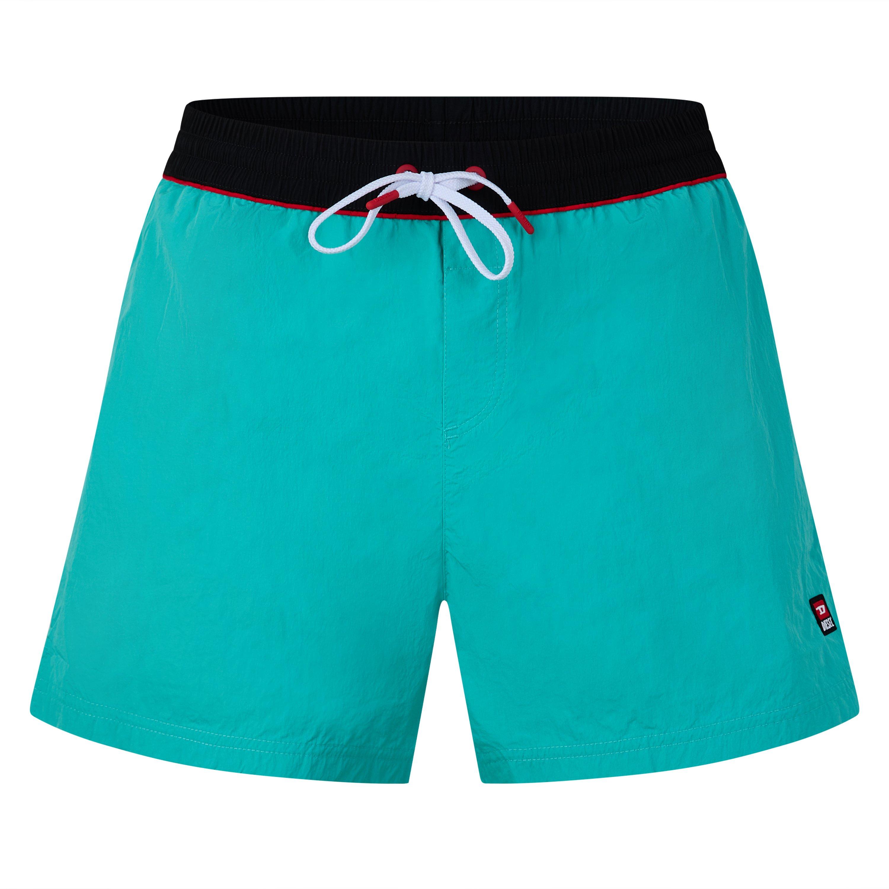 Blue - Diesel - Men's Nico-Patch Swim Shorts - 1