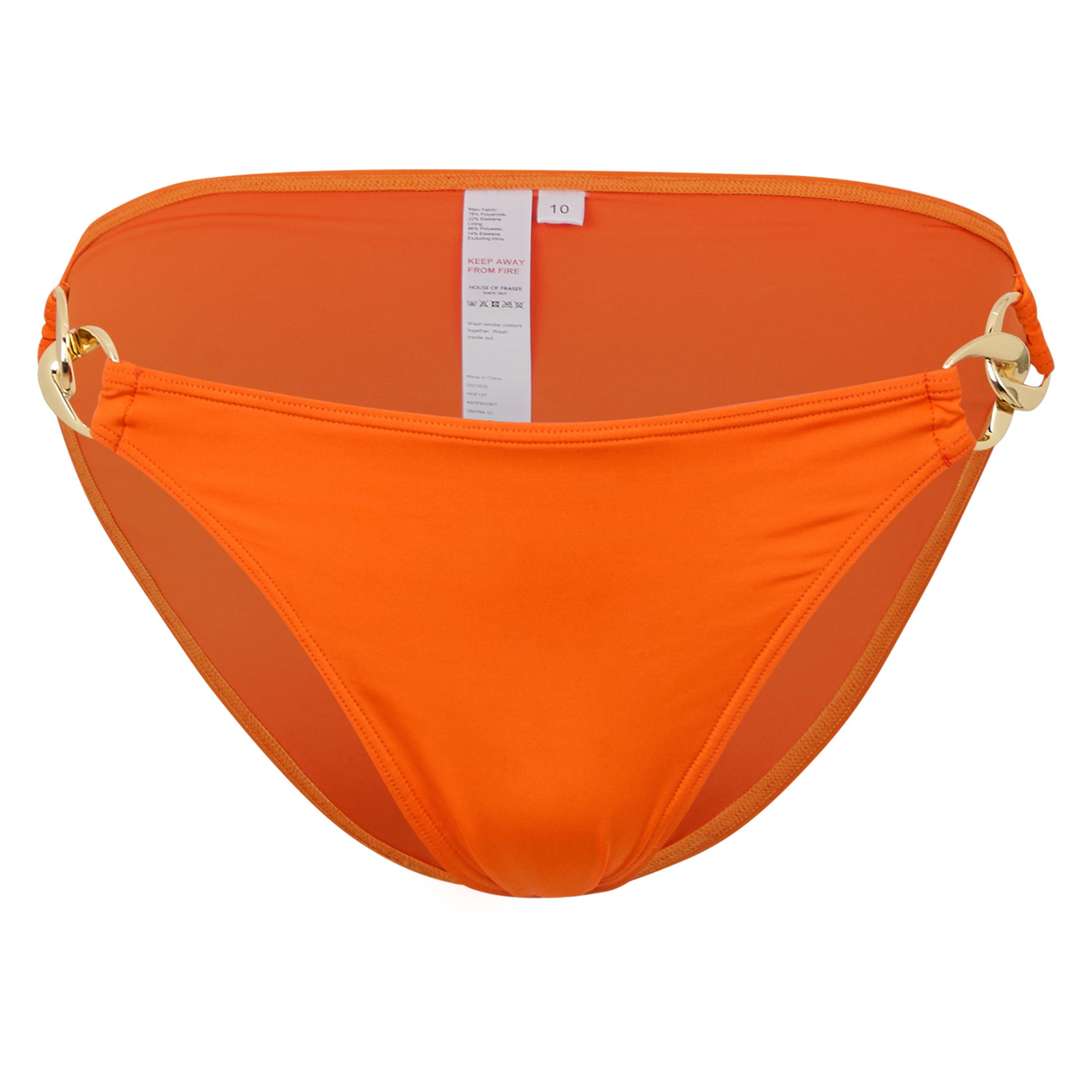 Biba Women's High Leg Bikini Bottoms - Flame Red - 16 (XL)