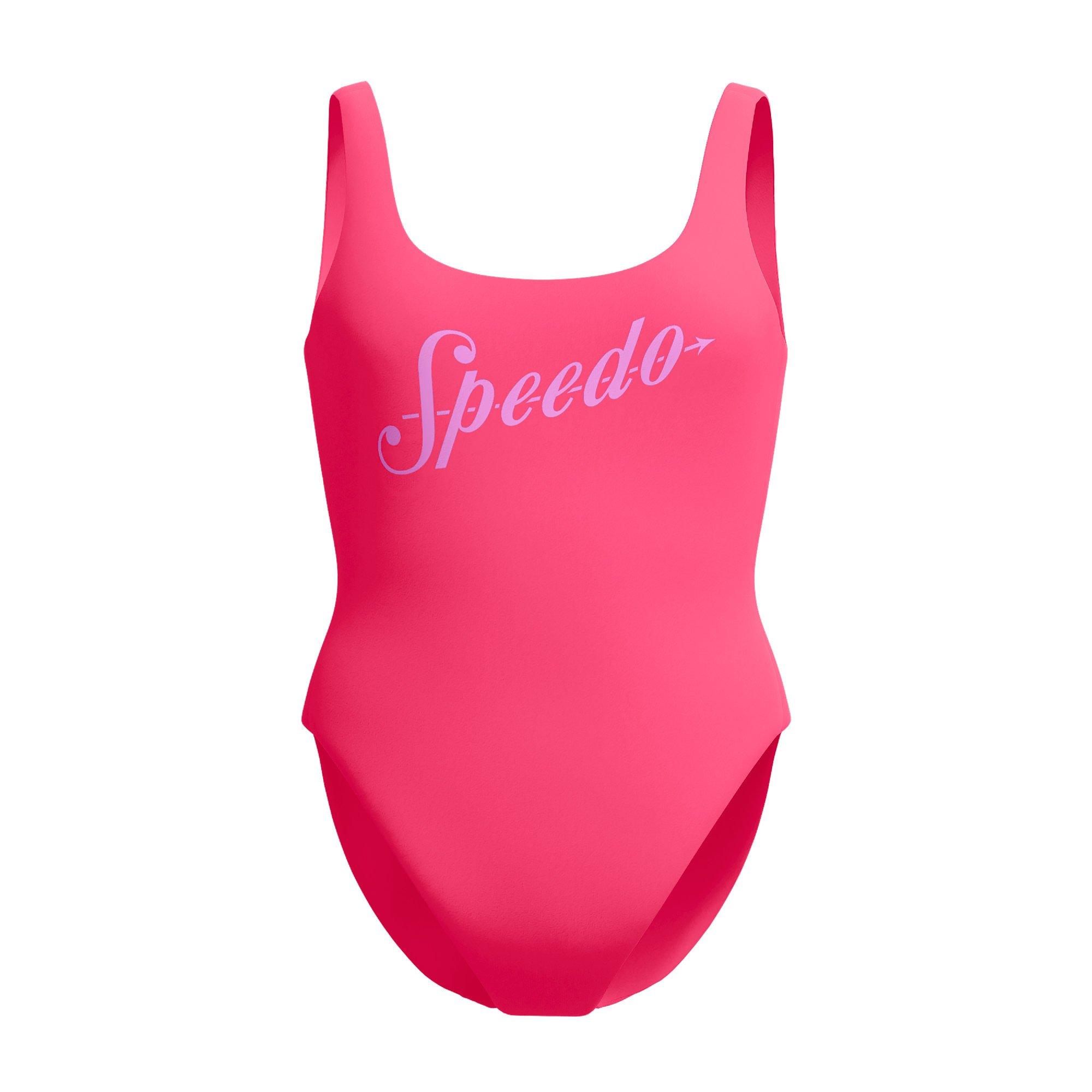 Women's Logo Deep One-Piece Swimsuit
