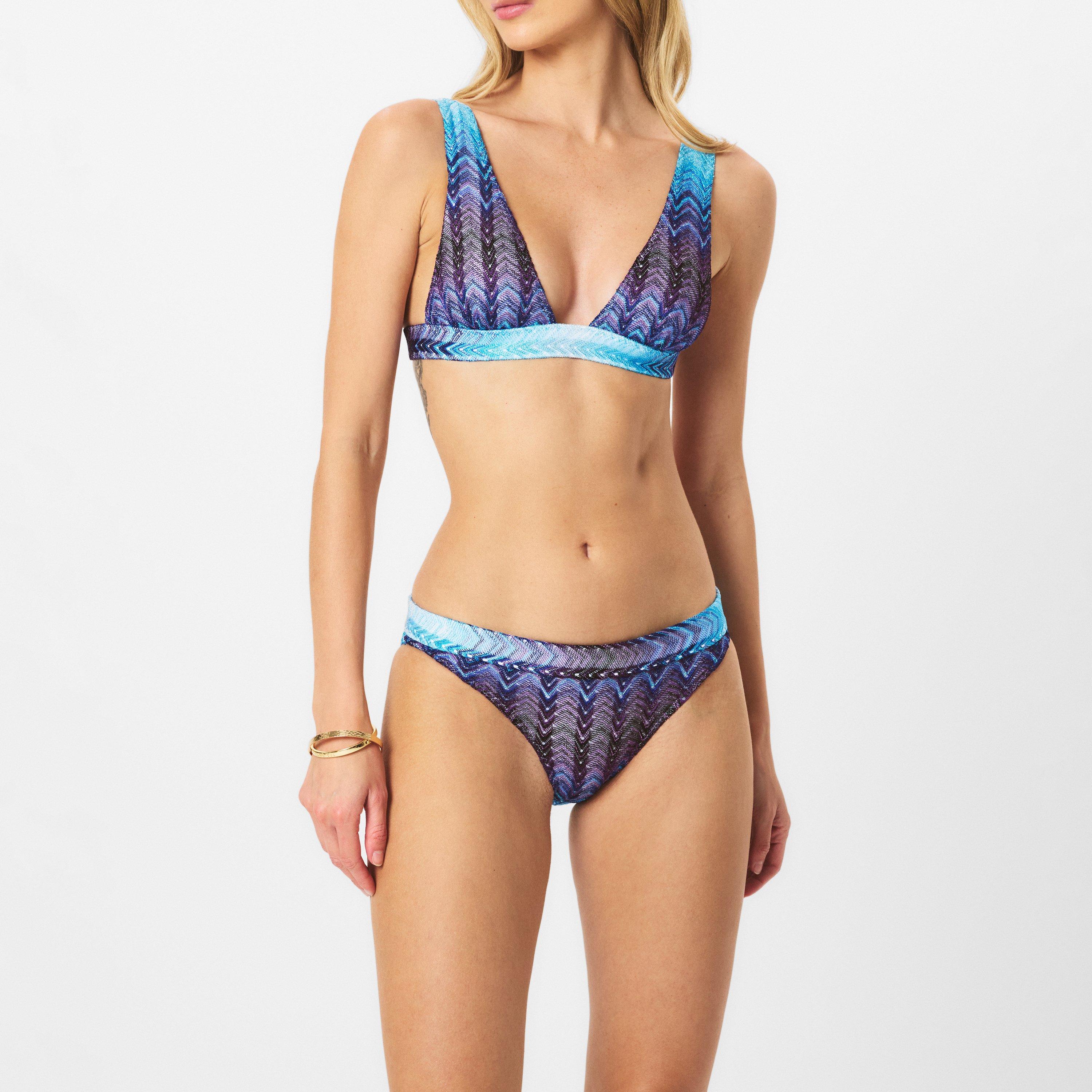 Multi - Missoni - Women's Plunge Bikini - 3