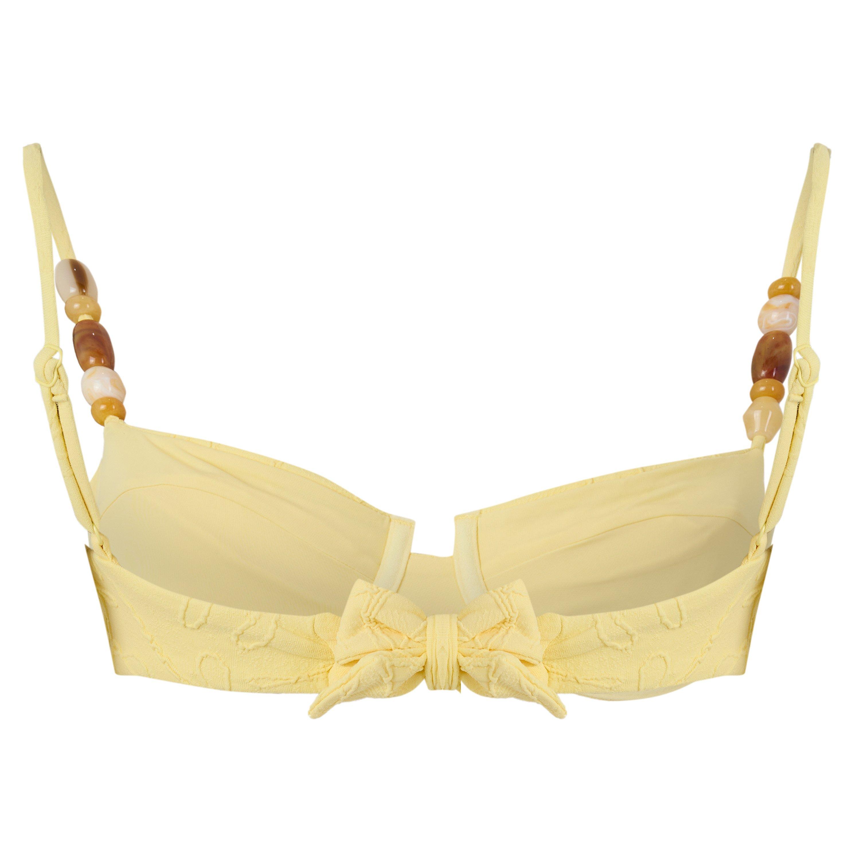 Lemondrop - Devon Windsor - Devon Windsor Poppy Beaded Bikini Top - 2