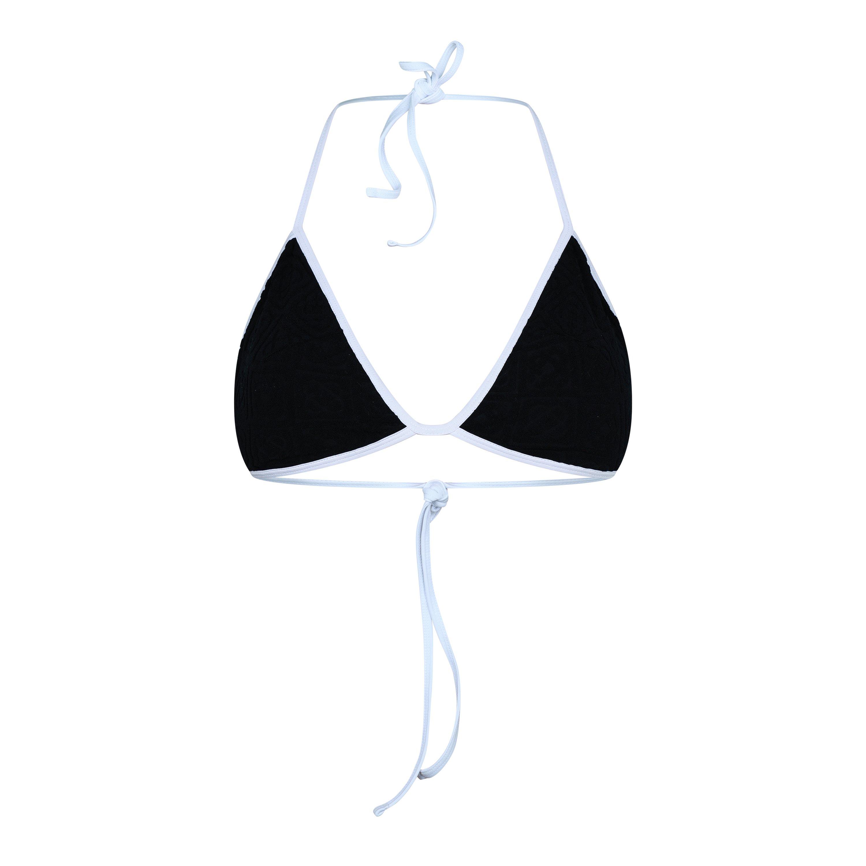Black - Casablanca - Casa Textured Bikini Ld99 - 1