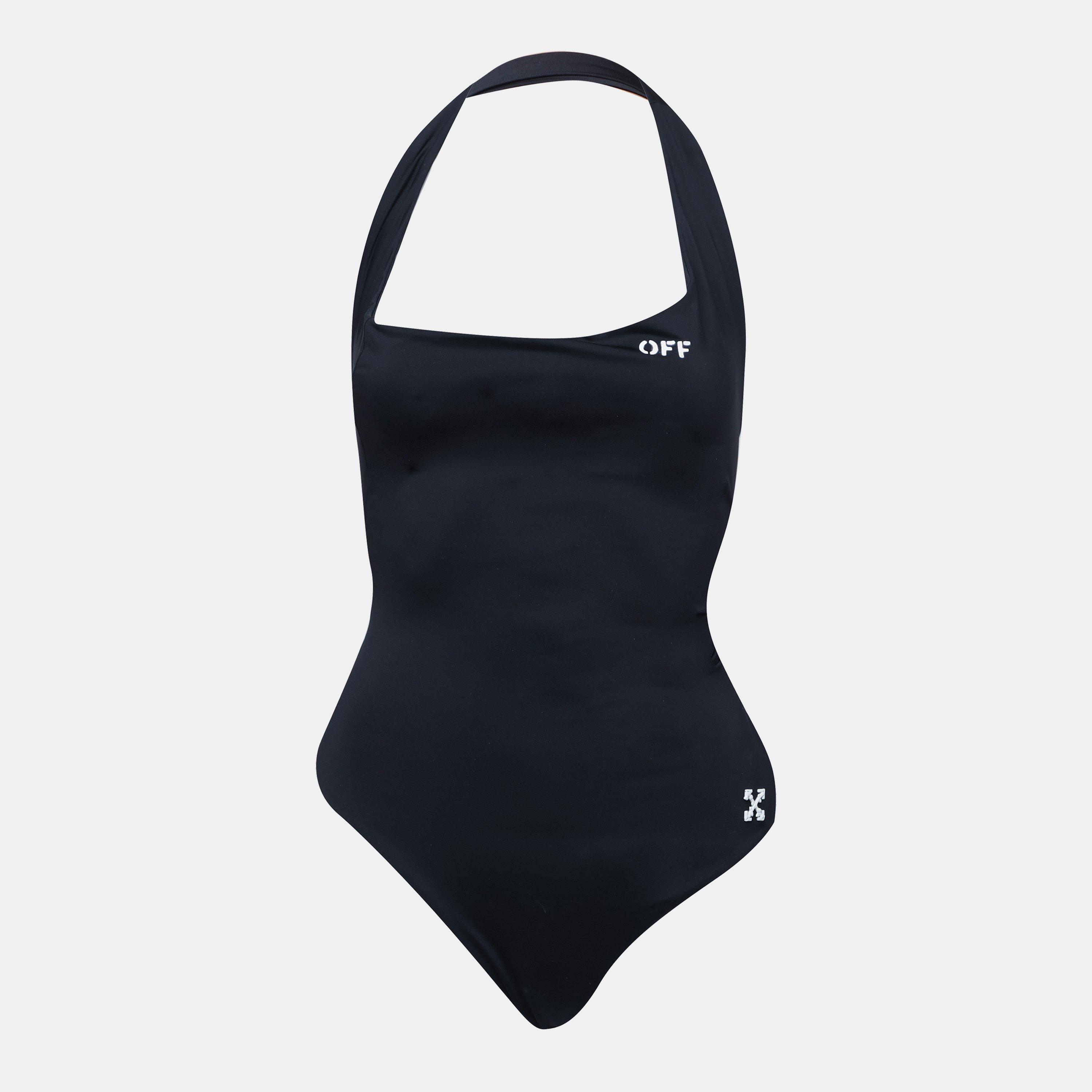 Off White Women's Black White Off Off Swimsuit