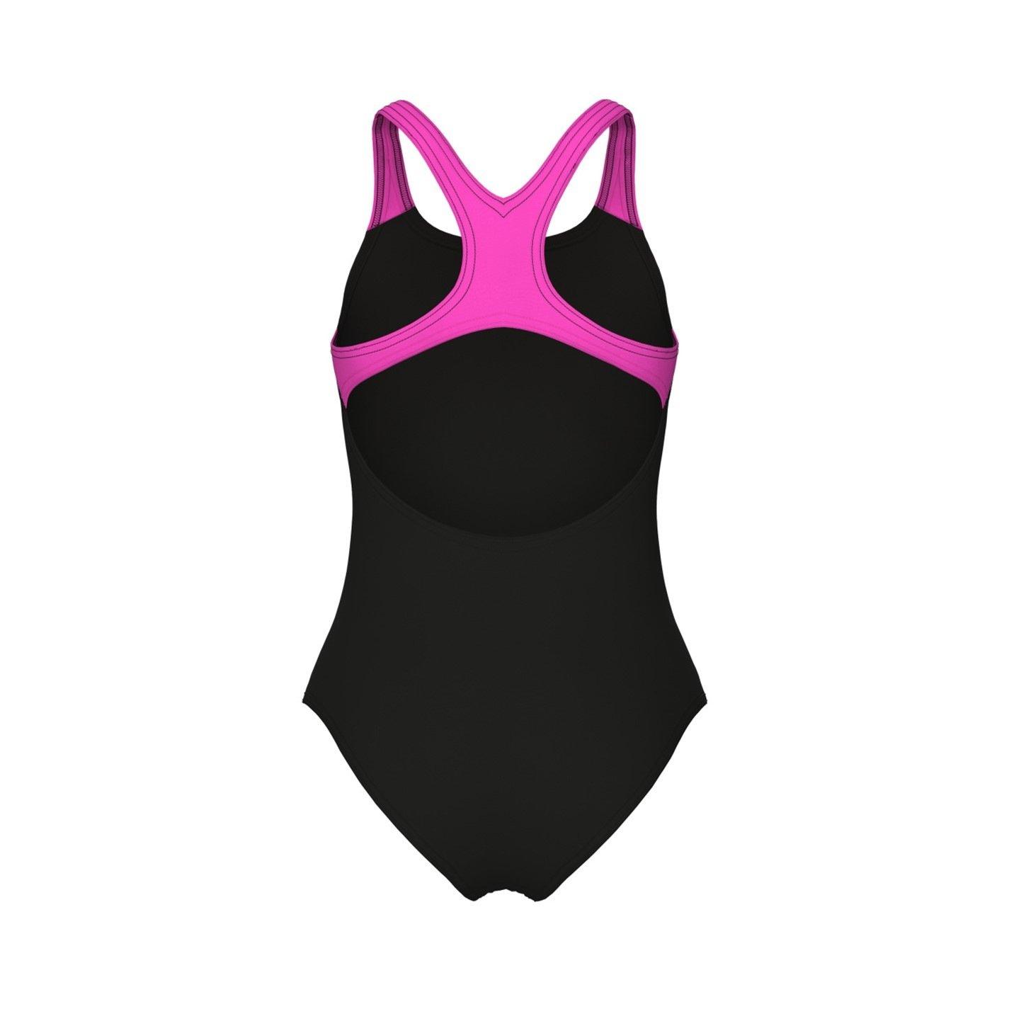 Black/Pink - Arena - Poseidonia Swim Pro Back Swimsuit - 3
